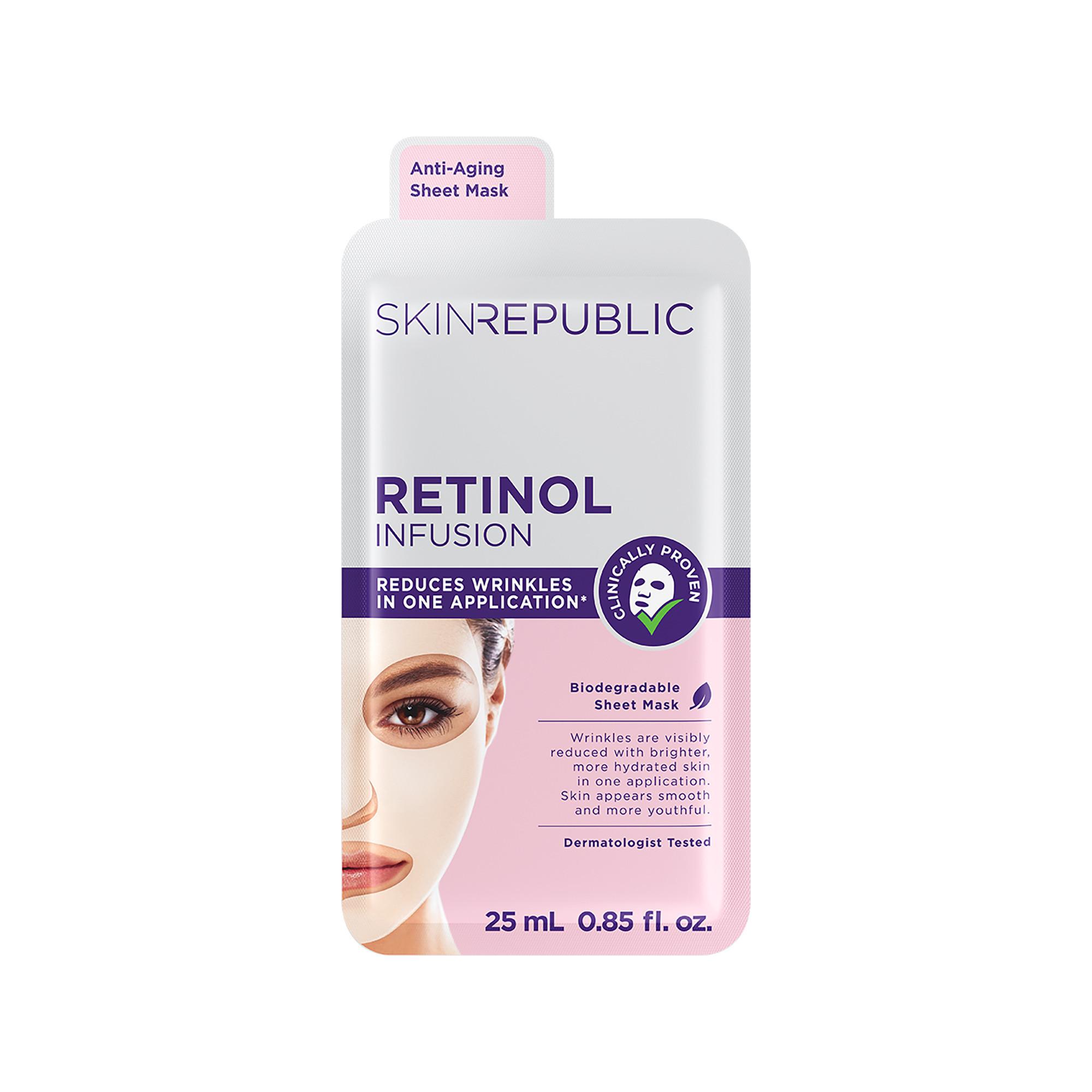 Image of Retinol Infusion Tuchmaske Damen 1 pezzo