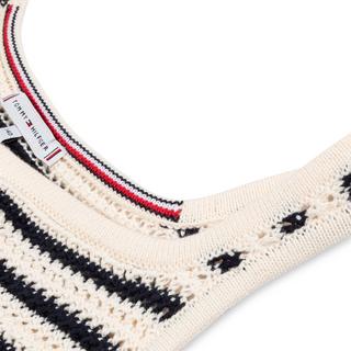 TOMMY HILFIGER STRIPE CROCHET TOP Top 