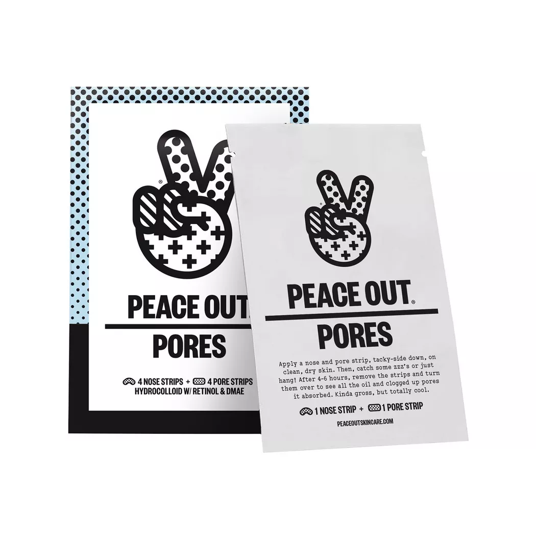 PEACE OUT SKINCARE - Poren Porenstrips, 4 pezzi, Fantasie