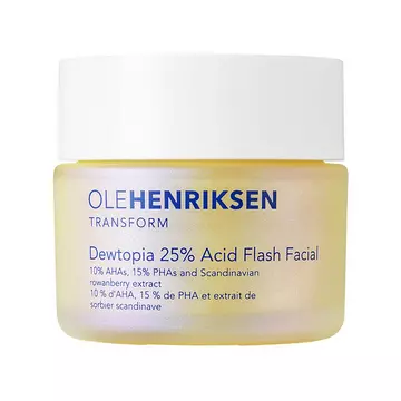 Dewtopia 25 % Acid Flash Facial - Peelingmaske für das Gesicht