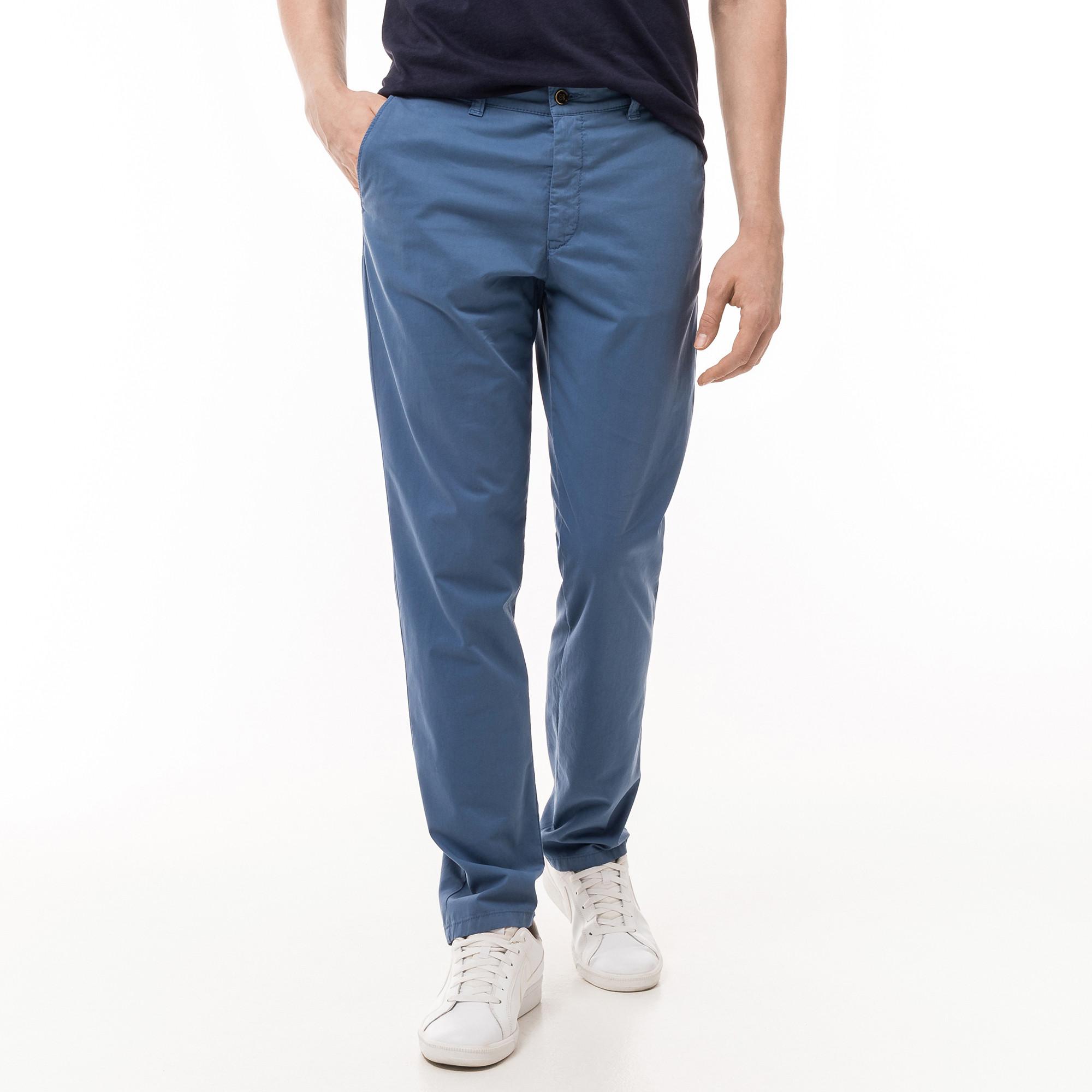 Image of Chinohose, Regular Fit Herren Blau L30/W32