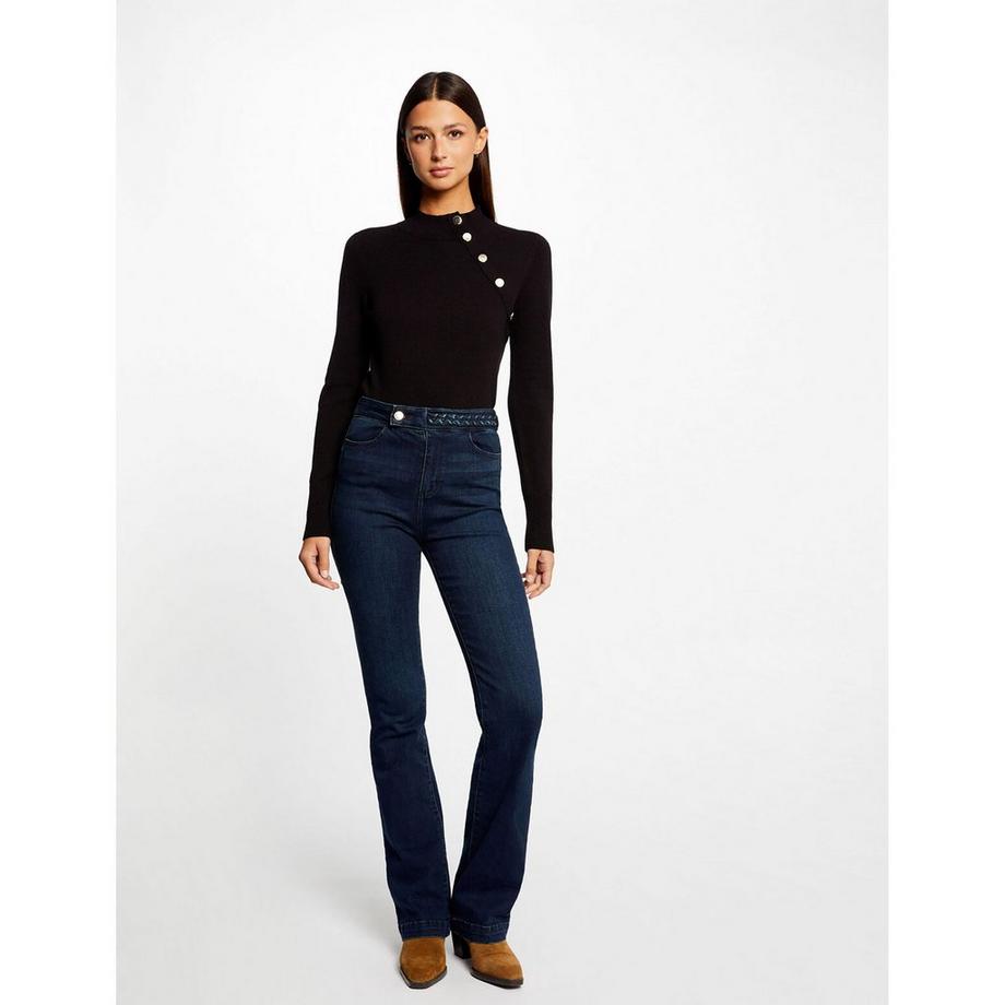 MORGAN Pullover mit Zierknöpfen  