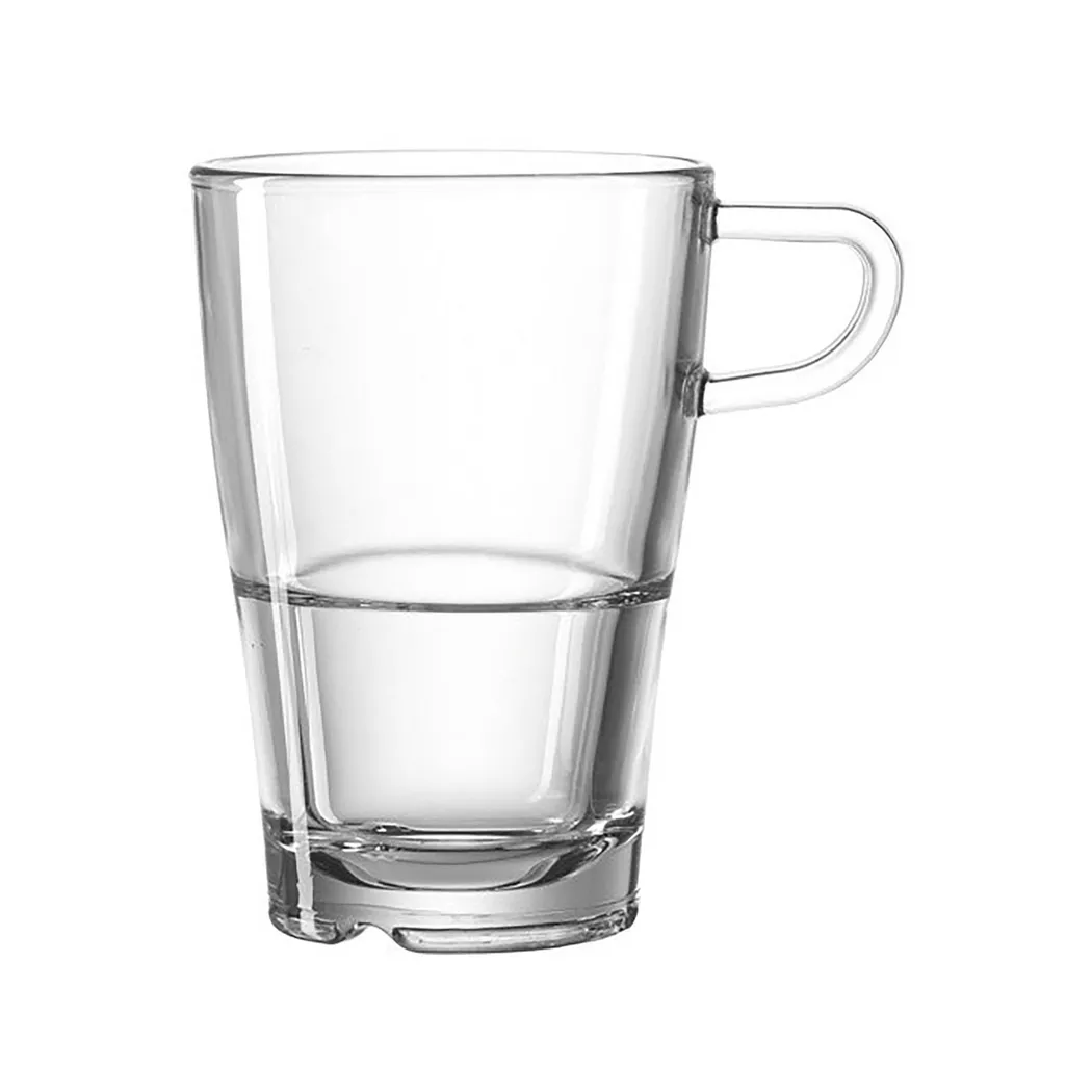 Leonardo - Latte Macchiato Tasse, 350 ml, Transparent