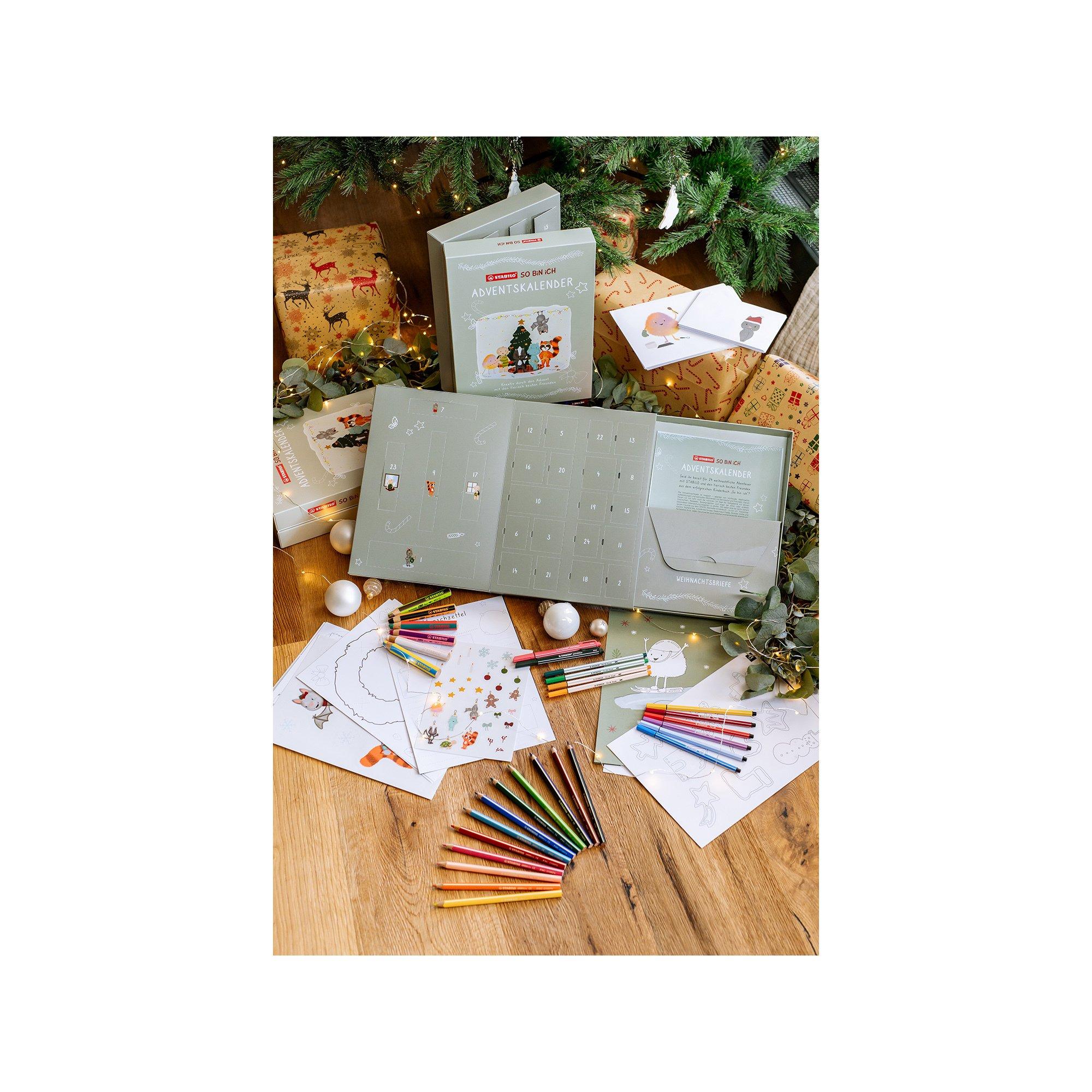 STABILO Calendario dell'Avvento Sono io 