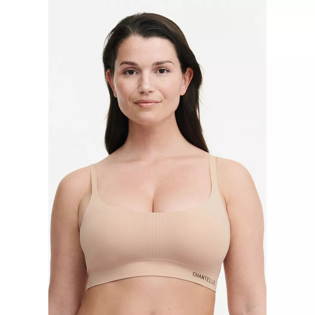 Chantelle - Unterhemd, ohne Arm, für Damen, Nude, Größe L