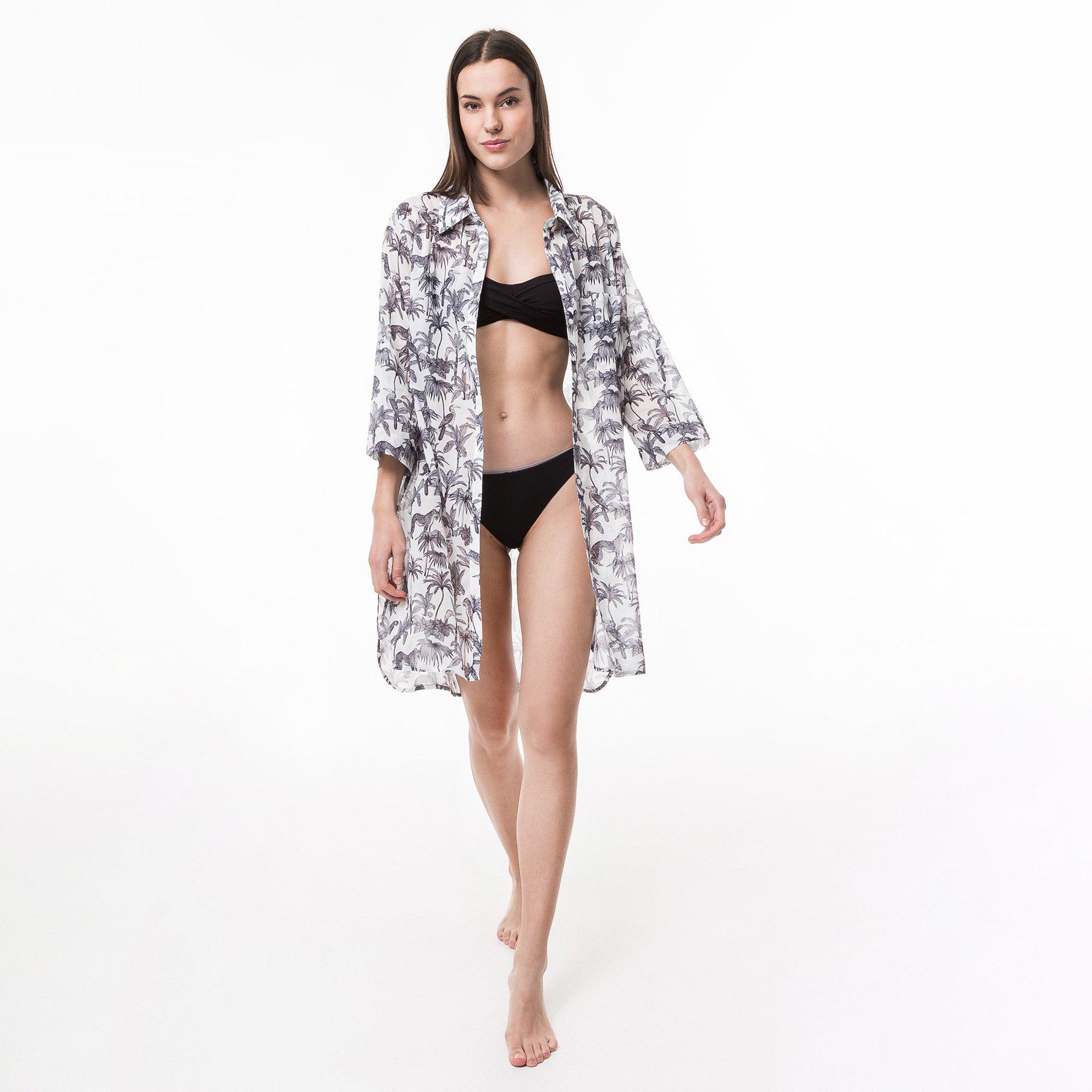 Image of Tunika, Langarm Damen Blau L/XL