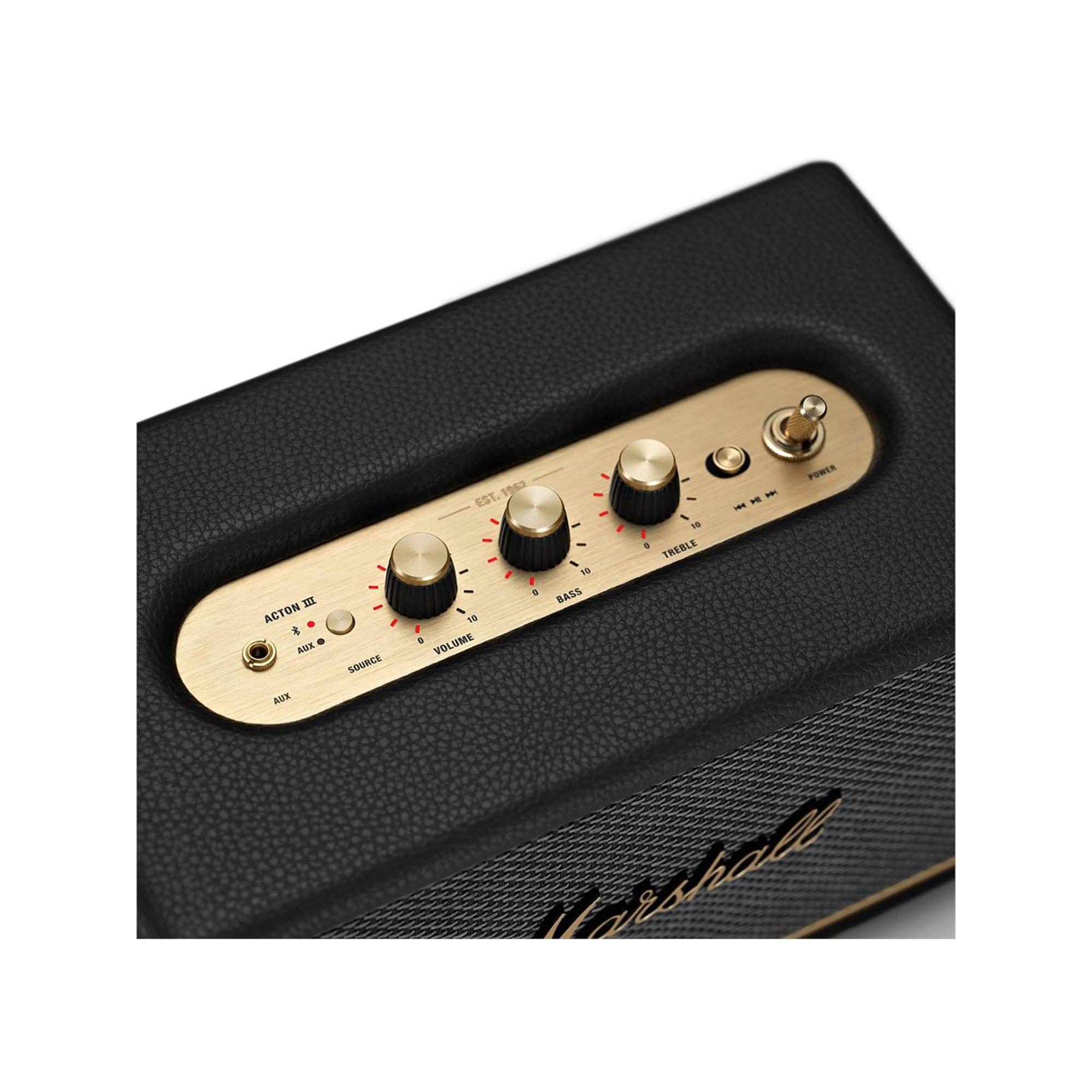 Marshall Acton BT III Black Stationärer Lautsprecher 