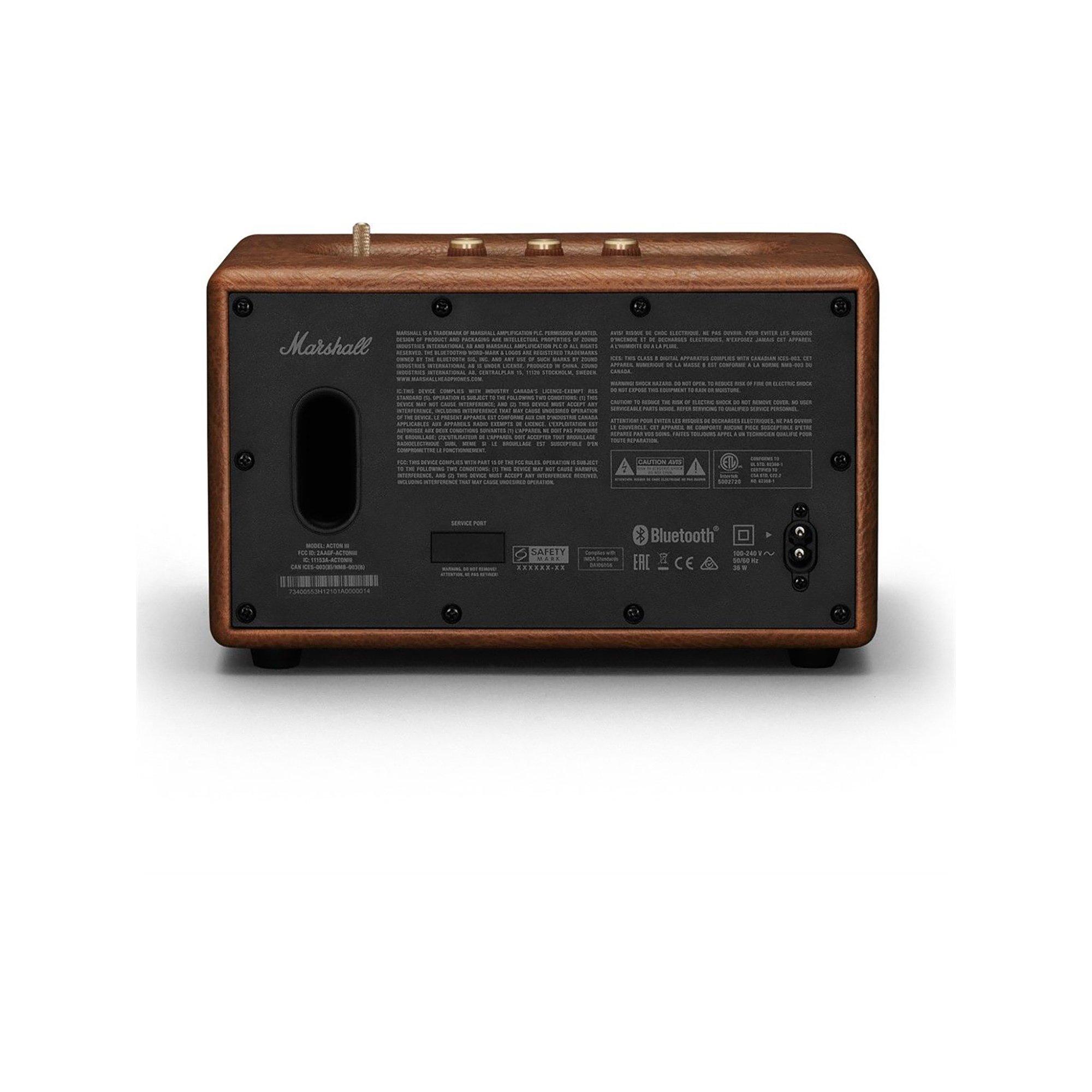 Marshall Acton BT III Brown Haut-parleur fixe 