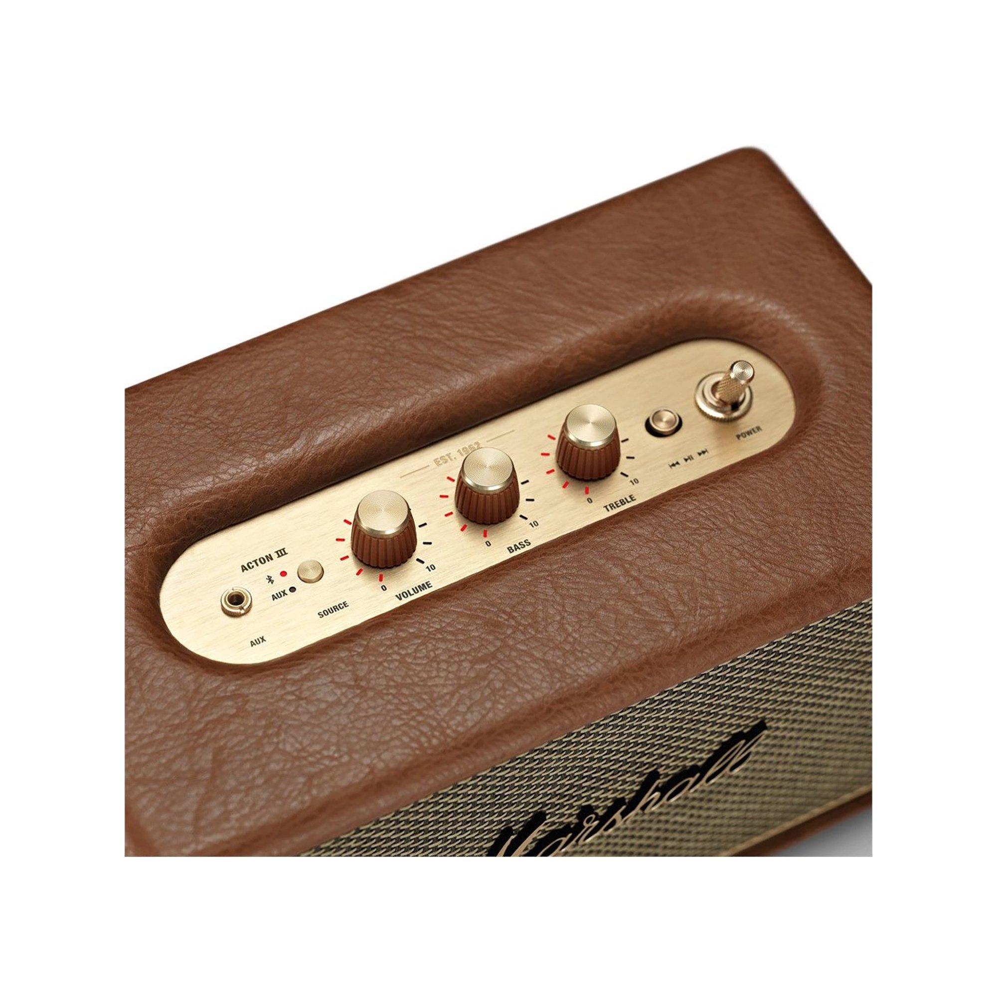 Marshall Acton BT III Brown Altoparlante fisso 