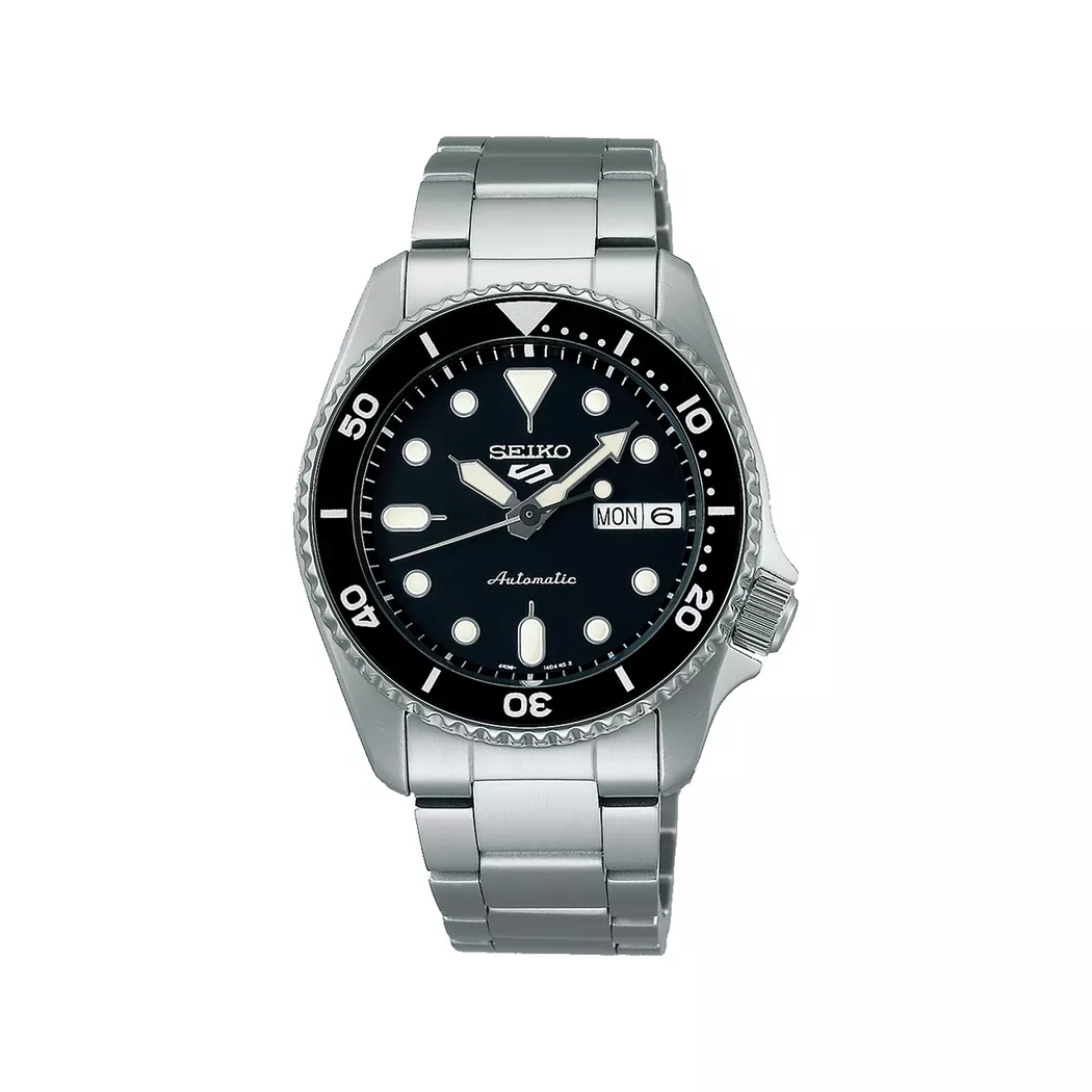 Seiko - Automatikuhr,  5 Sports, 38mm, Silber 3