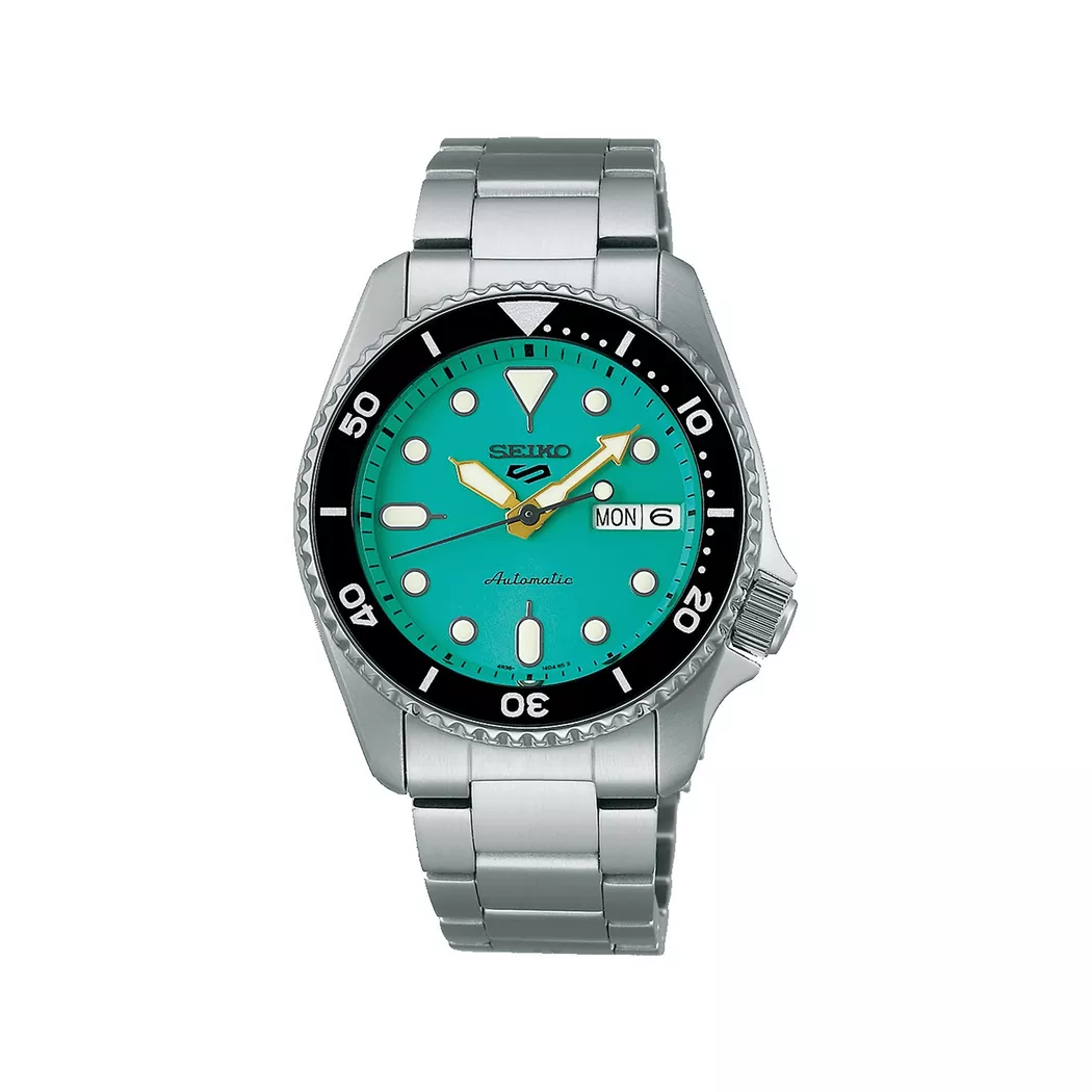 Seiko - Automatikuhr,  5 Sports, 38mm, Silber