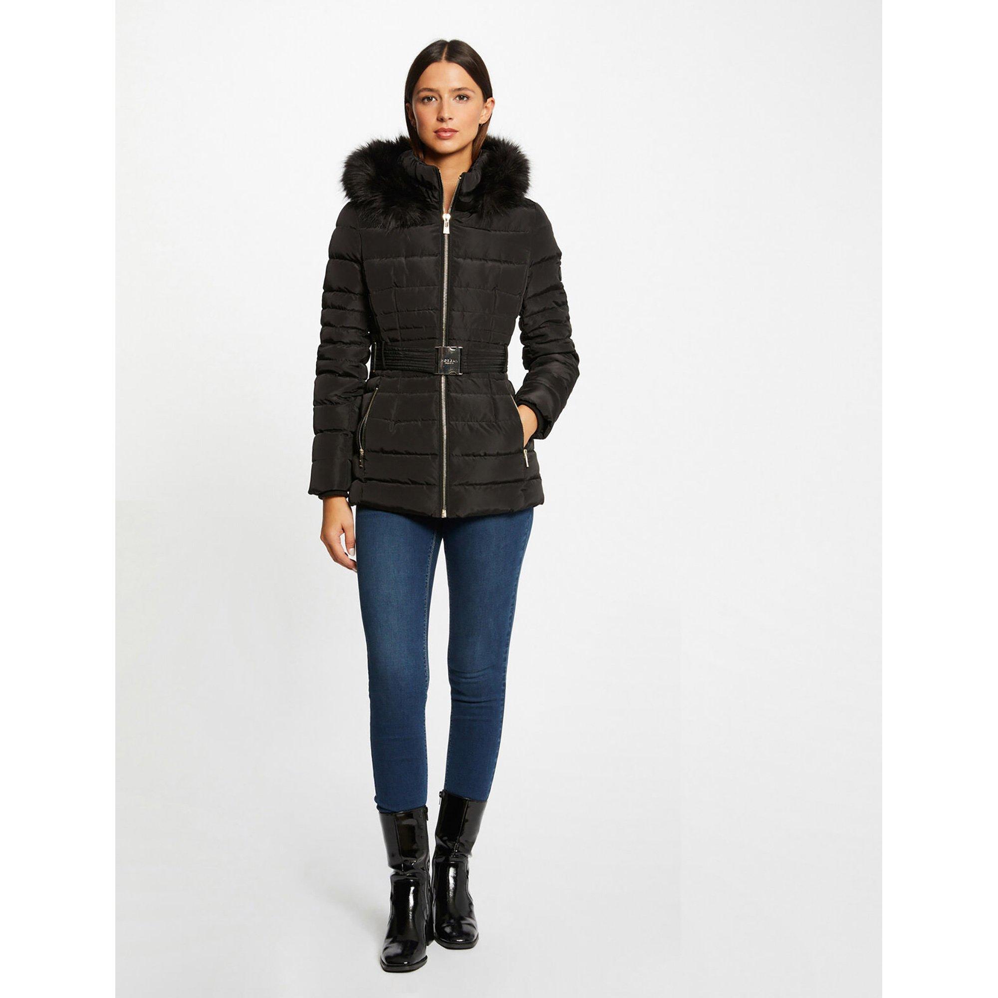 Image of Daunenjacke Mit Kapuze Damen Black 34