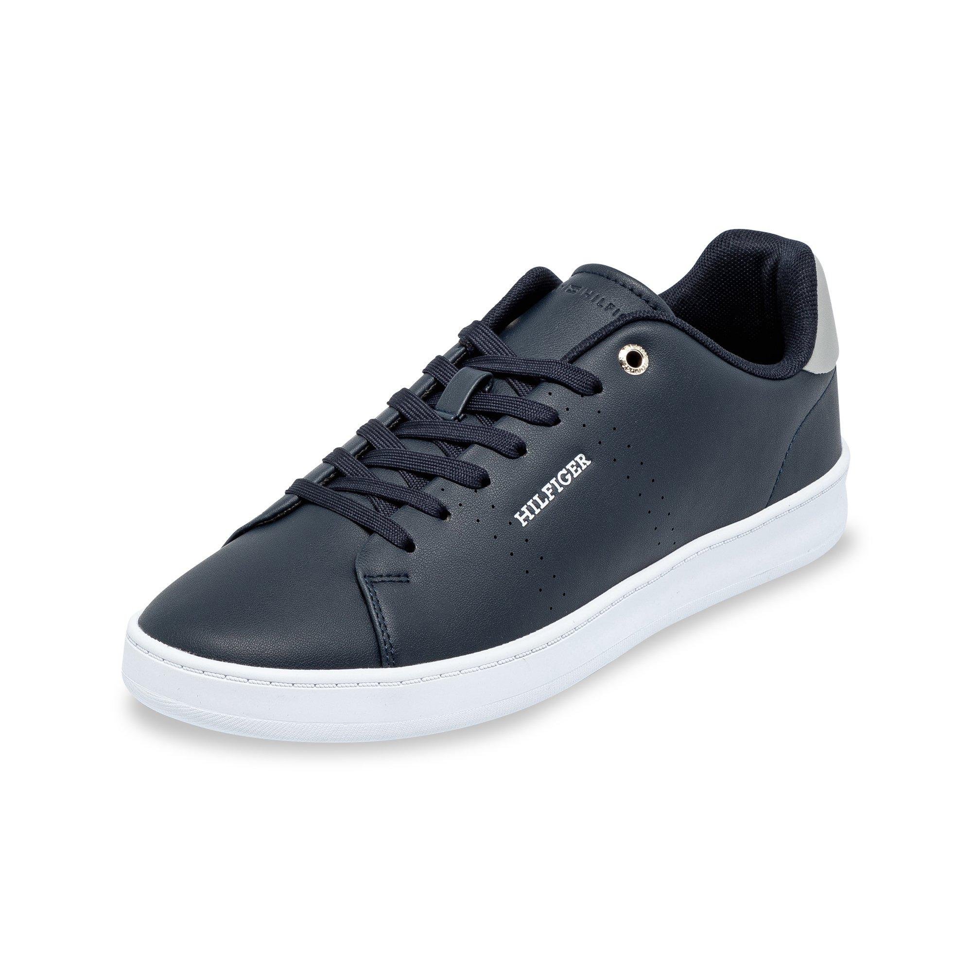 TOMMY HILFIGER COURT CUP LTH PERF Sneakers basse 