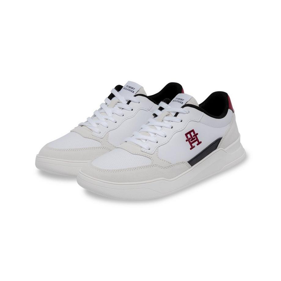 TOMMY HILFIGER Elevated Cupsole Leather Low Top Sneakers  