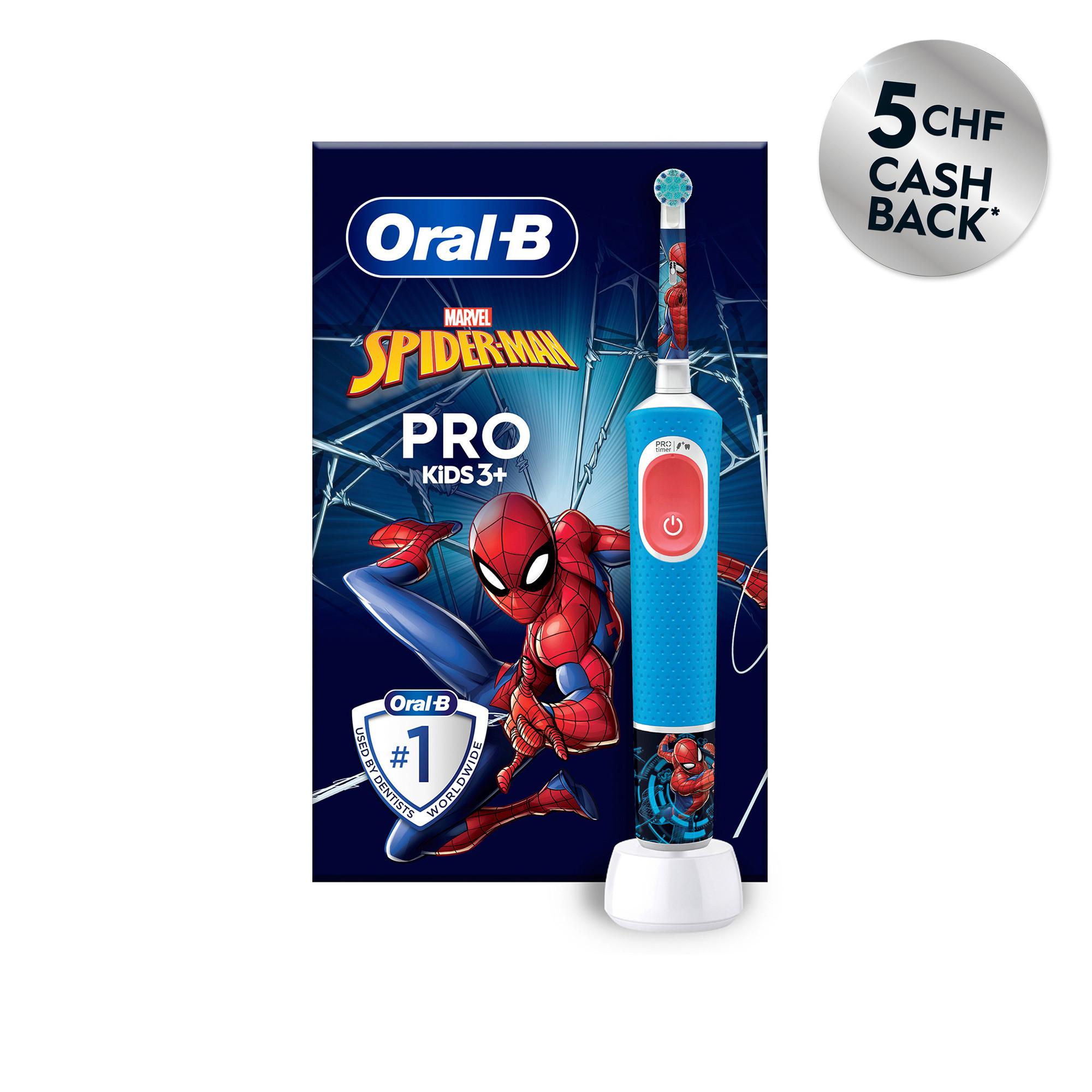 Oral-B Pro Kids Spiderman Elektrische Zahnbürste Vitality Pro 103 Kids Spiderman 