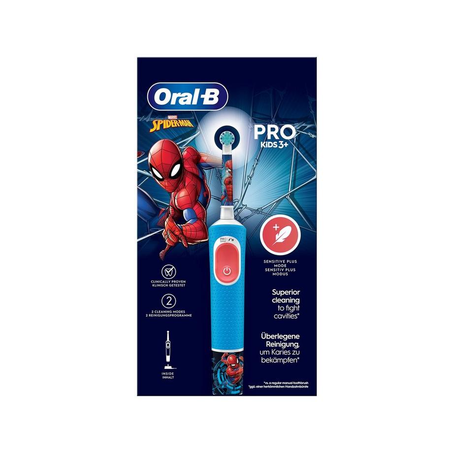 Oral-B Pro Kids Spiderman Spazzolino elettrico Vitality Pro 103 Kids Spiderman 