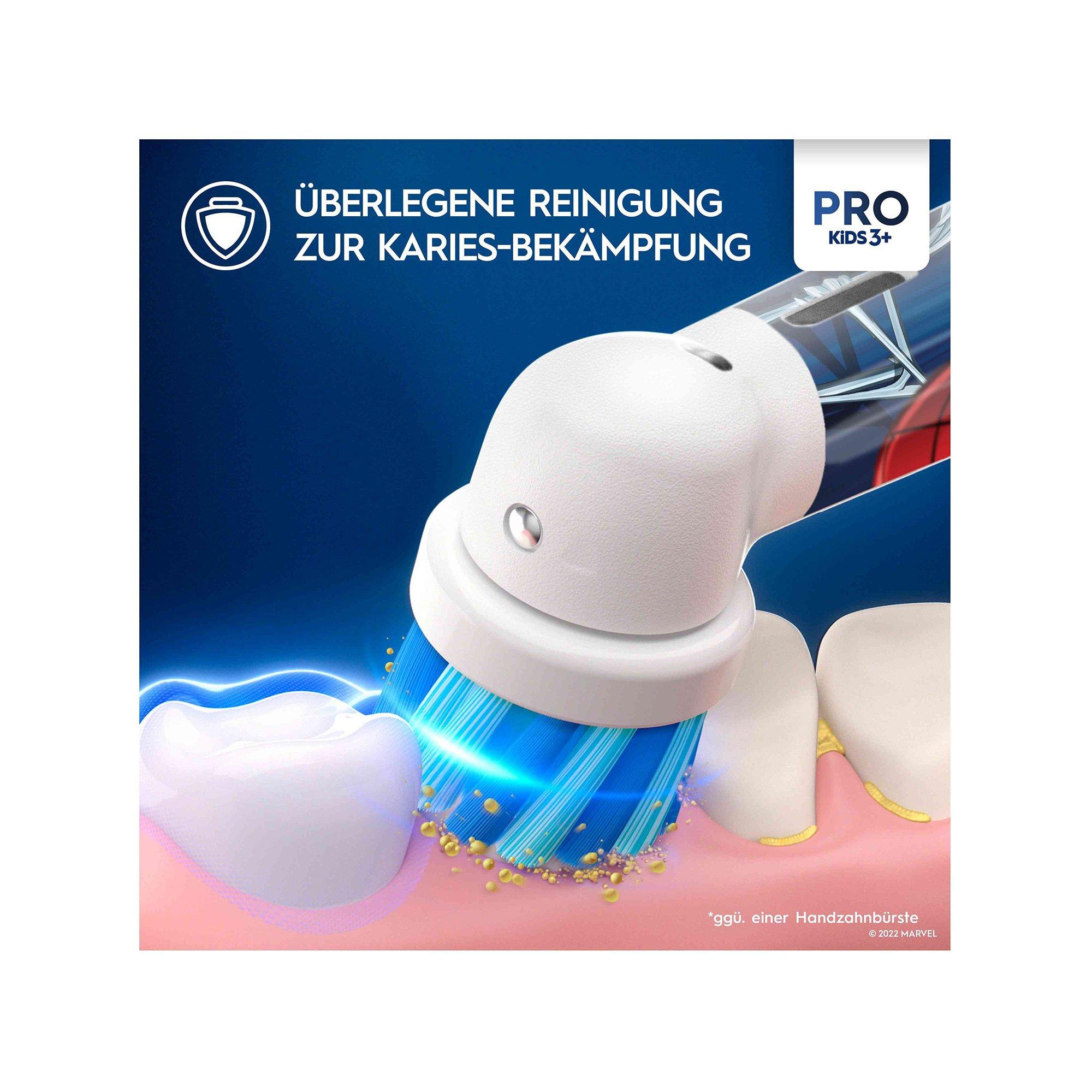 Oral-B Pro Kids Spiderman Elektrische Zahnbürste Vitality Pro 103 Kids Spiderman 