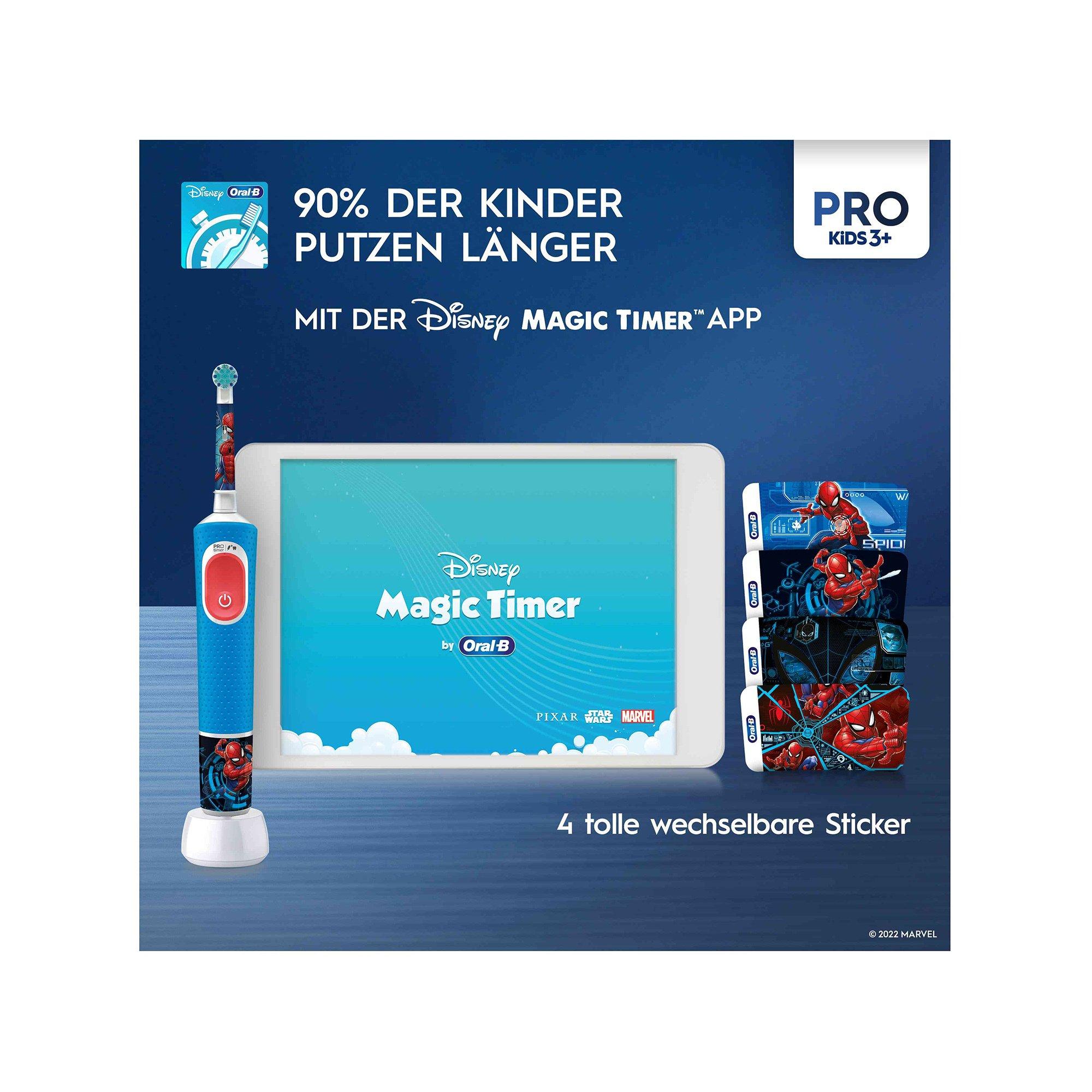 Oral-B Pro Kids Spiderman Elektrische Zahnbürste Vitality Pro 103 Kids Spiderman 