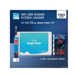 Oral-B Pro Kids Spiderman Elektrische Zahnbürste Vitality Pro 103 Kids Spiderman 