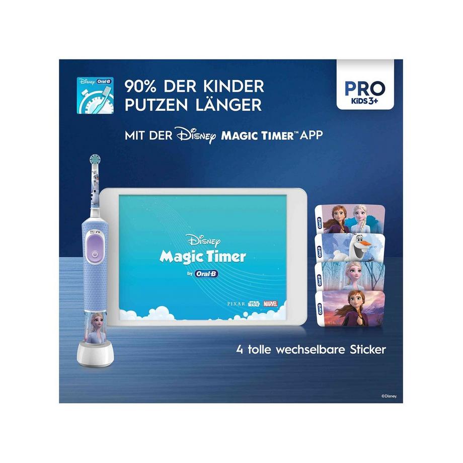 Oral-B Pro Kids Frozen Elektrische Zahnbürste Vitality Pro 103 Kids Frozen 
