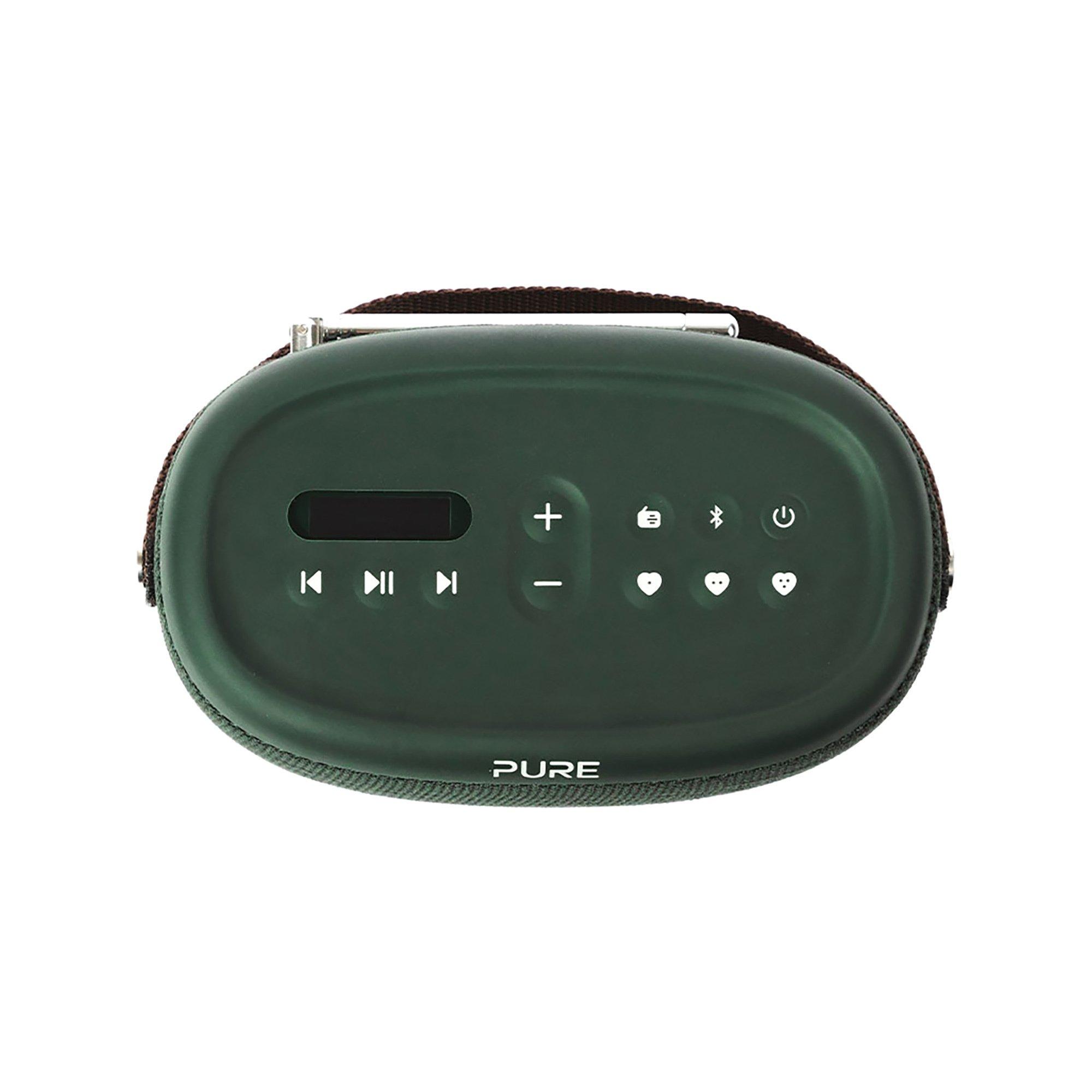 Pure Woodland Portable Outdoor Speaker + DAB+ Radio-réveil DAB 