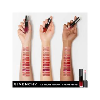 GIVENCHY  Le Rouge Interdit Cream Velvet - Rouge à lèvres mat longue tenue 