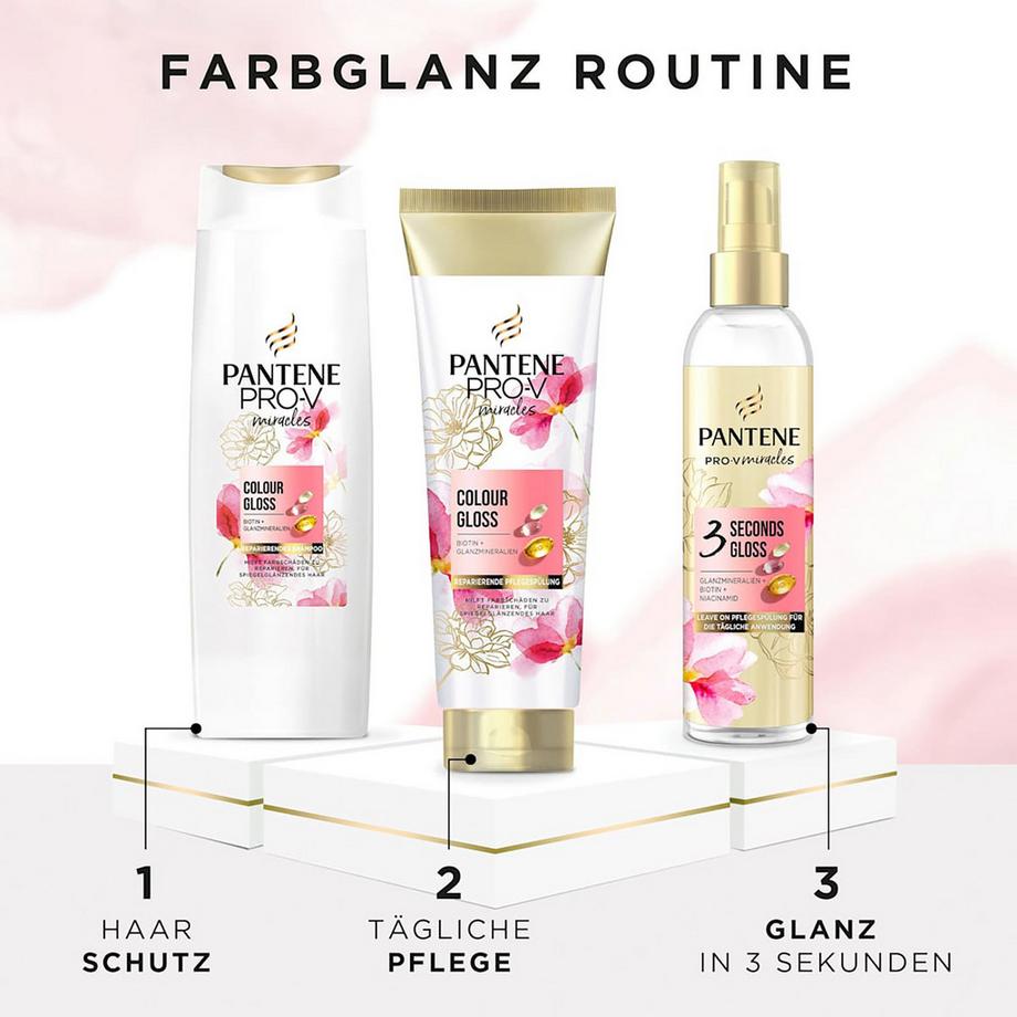 PANTENE  Pro-V Miracles Colour Gloss Shampoo 
