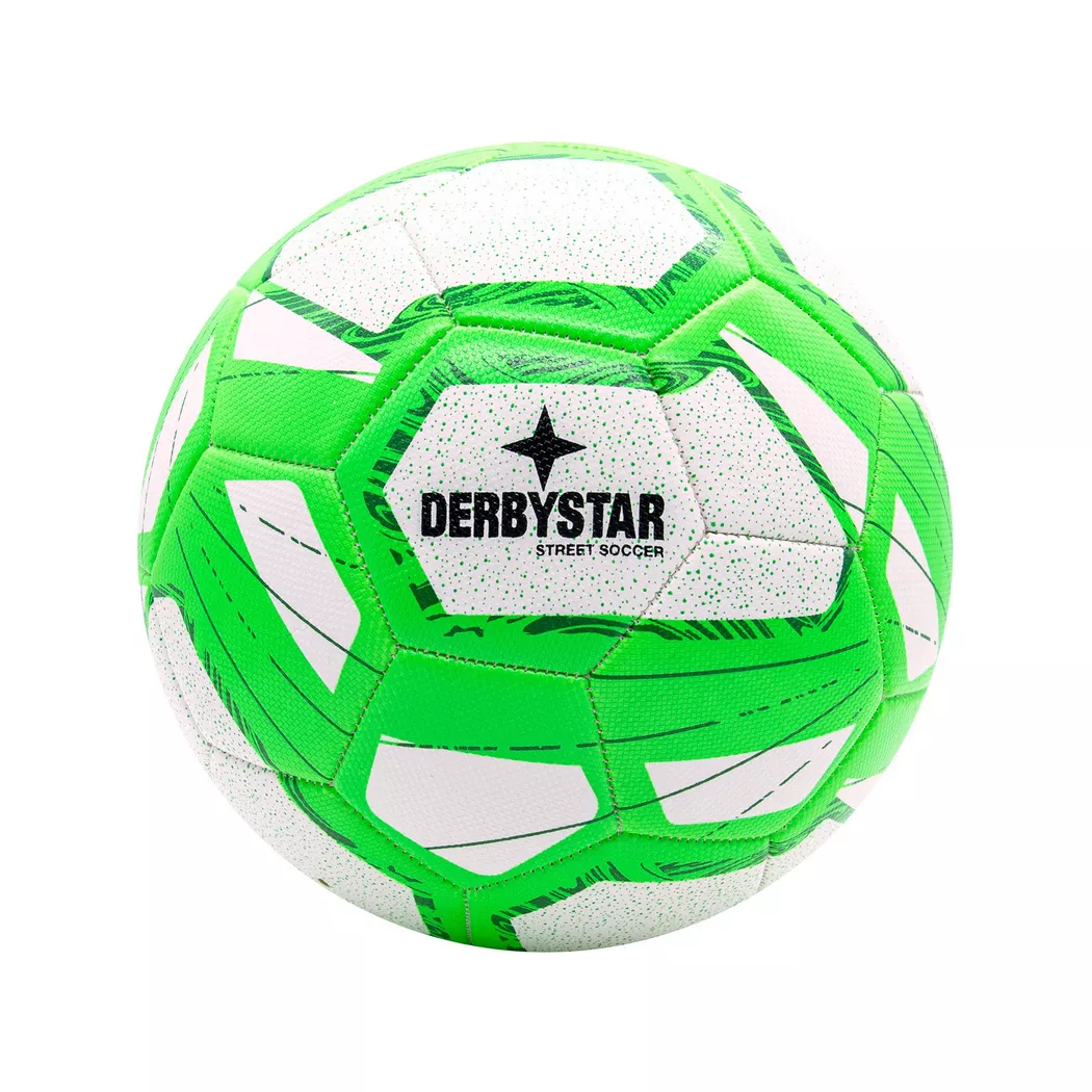 Derbystar - Street Soccer Ball, 5, Grün
