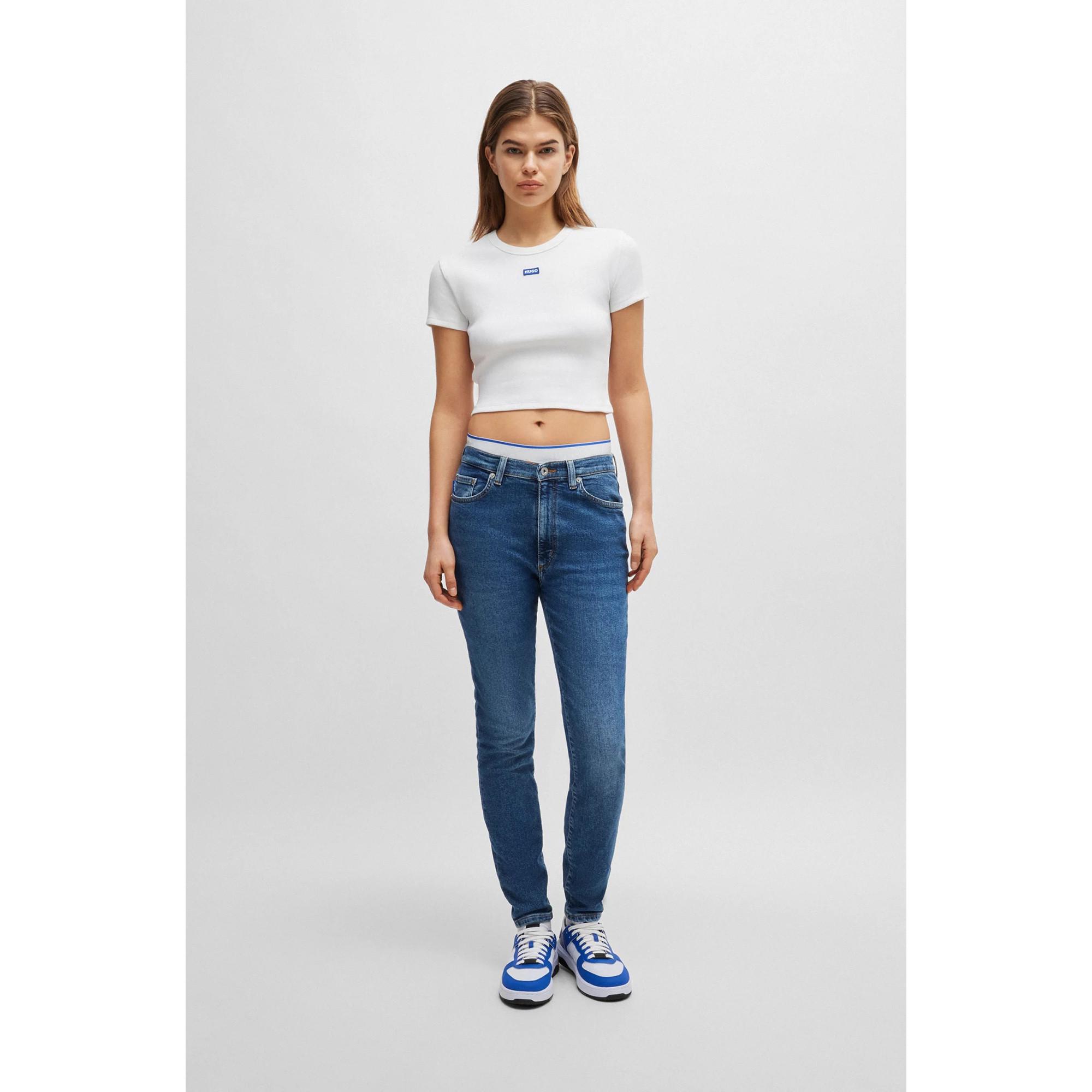 HUGO BLUE Malu B Skinny Fit Jeans  