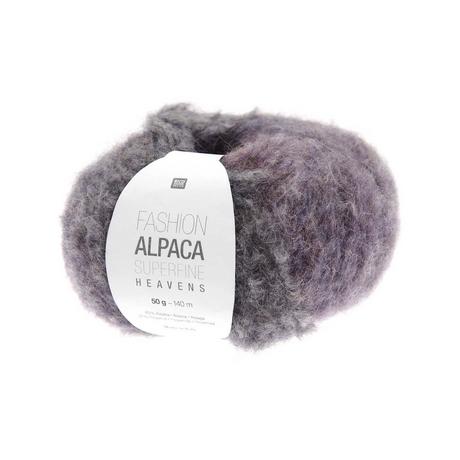 RICO-Design Fil pour travaux manuels Mode Alpaga Superfine Heavens 