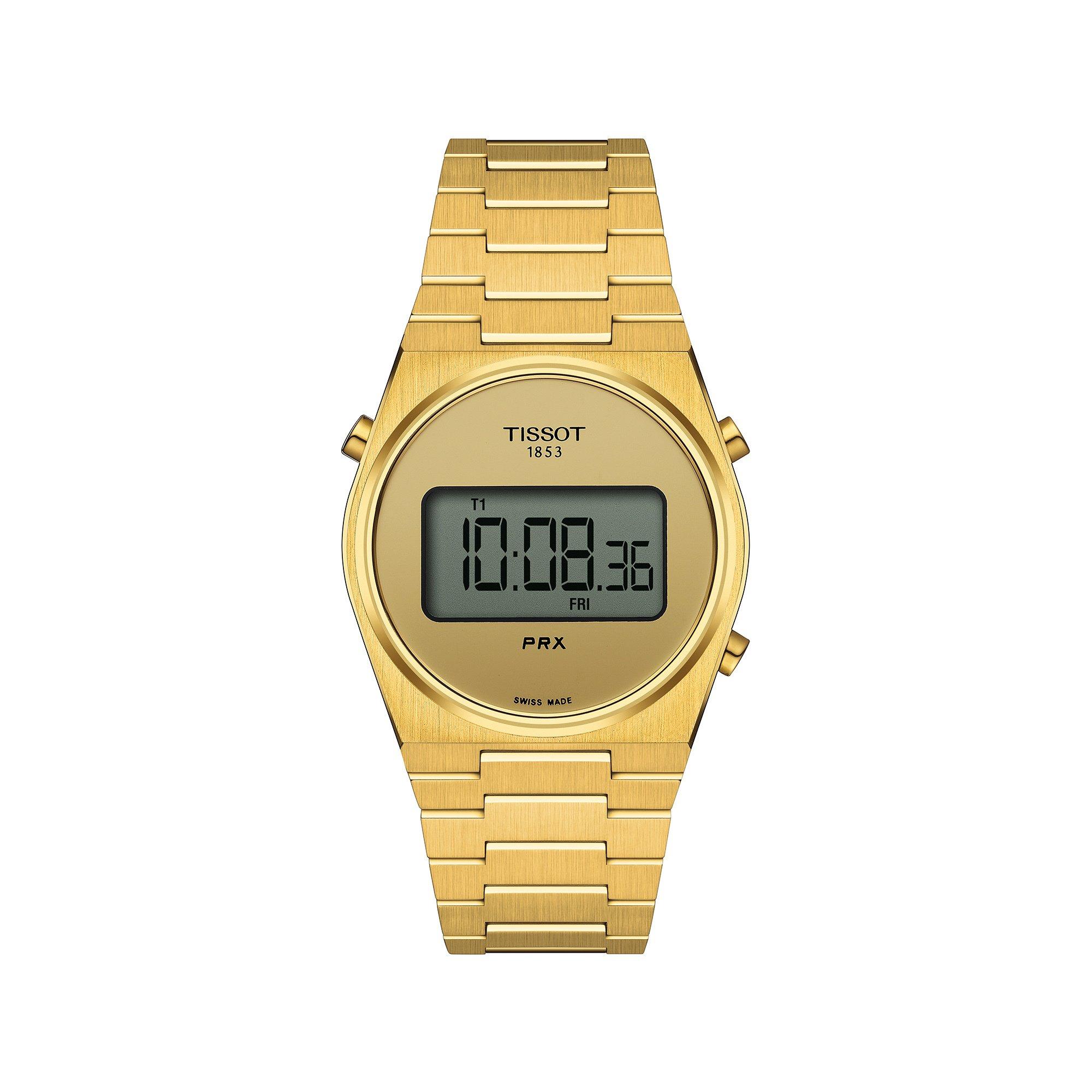Image of Digitaluhr Unisex Gold 35mm