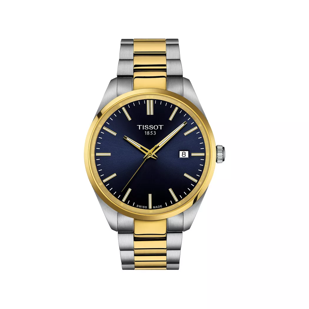 Tissot - Analoguhr, Pr 100, 40mm, Zweifarbig
