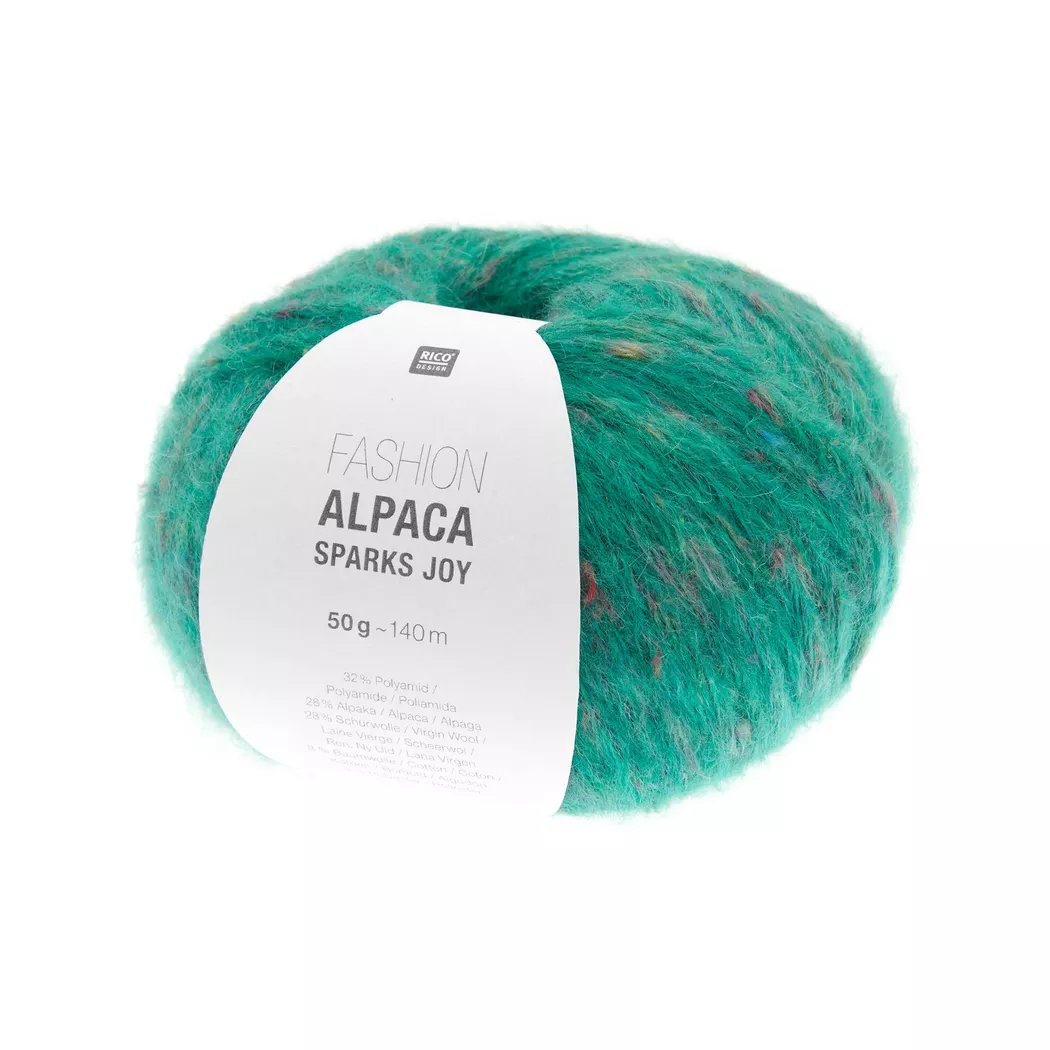 Rico Design Fashion Alpaca Sparks Joy Smaragd