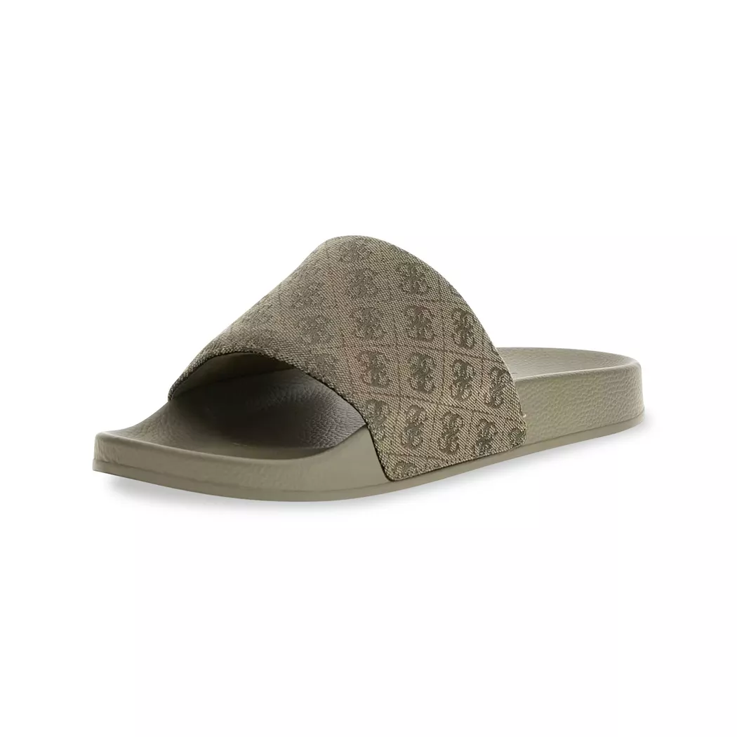 Guess - Badesandalen, für Herren, Olivegrün, Größe 42