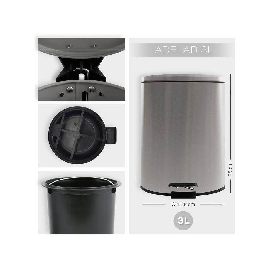 spirella Cestino con pedale Adelar 