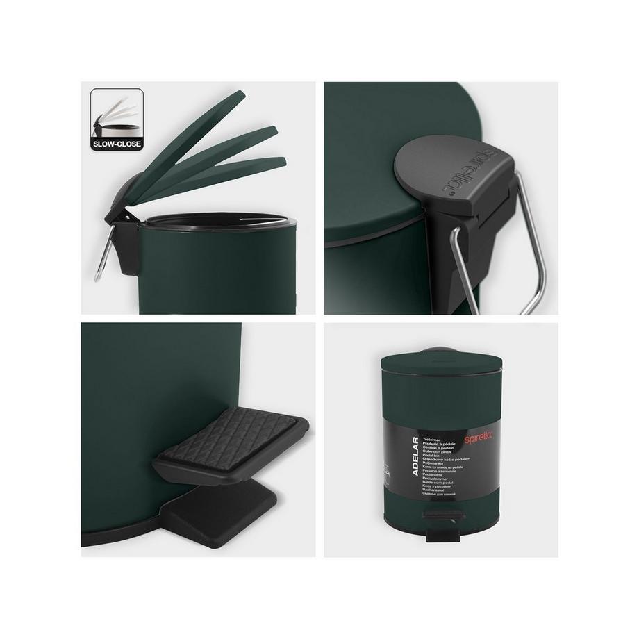 spirella Poubelle à pédale Adelar 