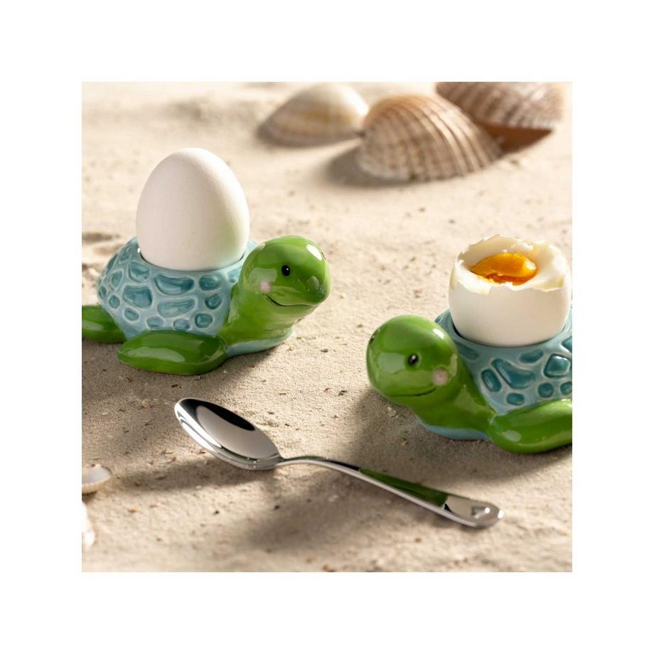 LEONARDO Coquetier Schildkröte 