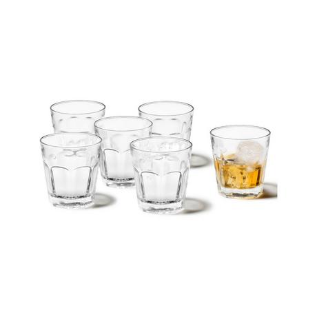 LEONARDO 6 bicchieri di whisky Rock 
