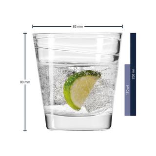 LEONARDO 6 Whiskygläser Struttura 