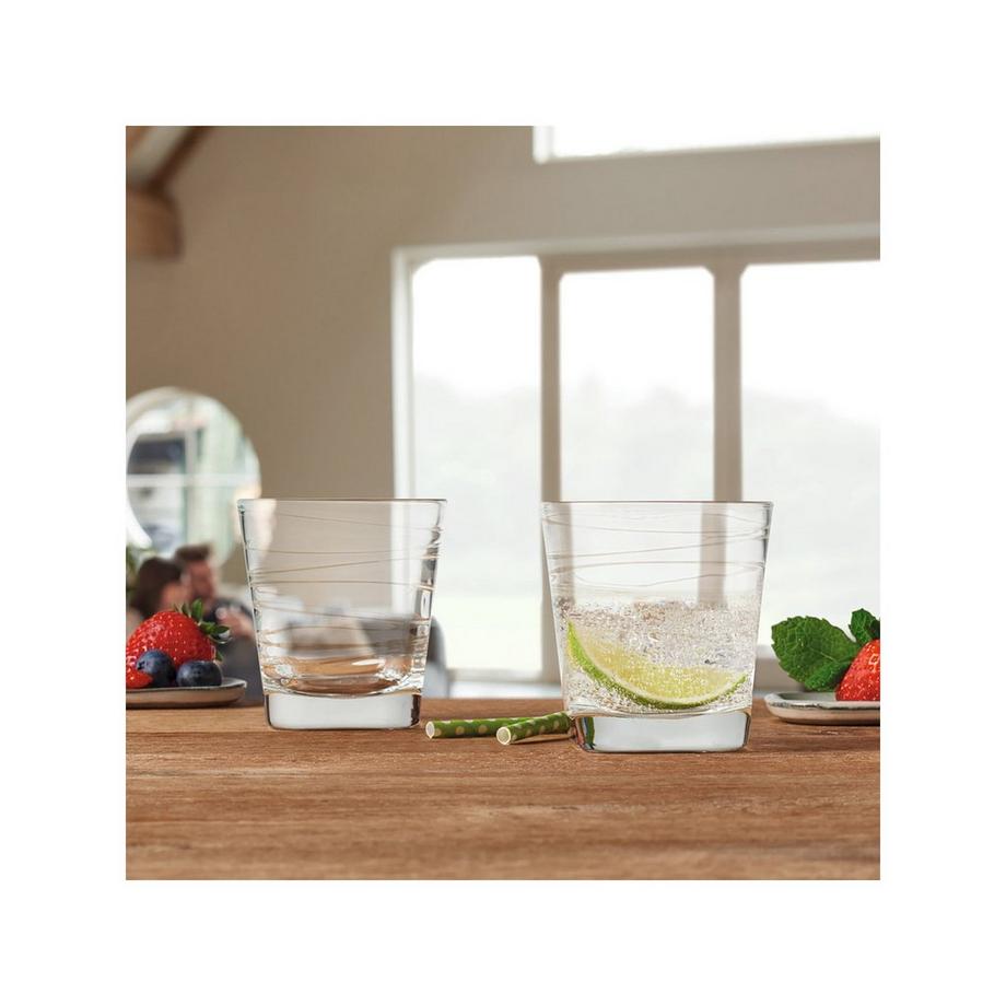 LEONARDO 6 bicchieri di whisky Struttura 