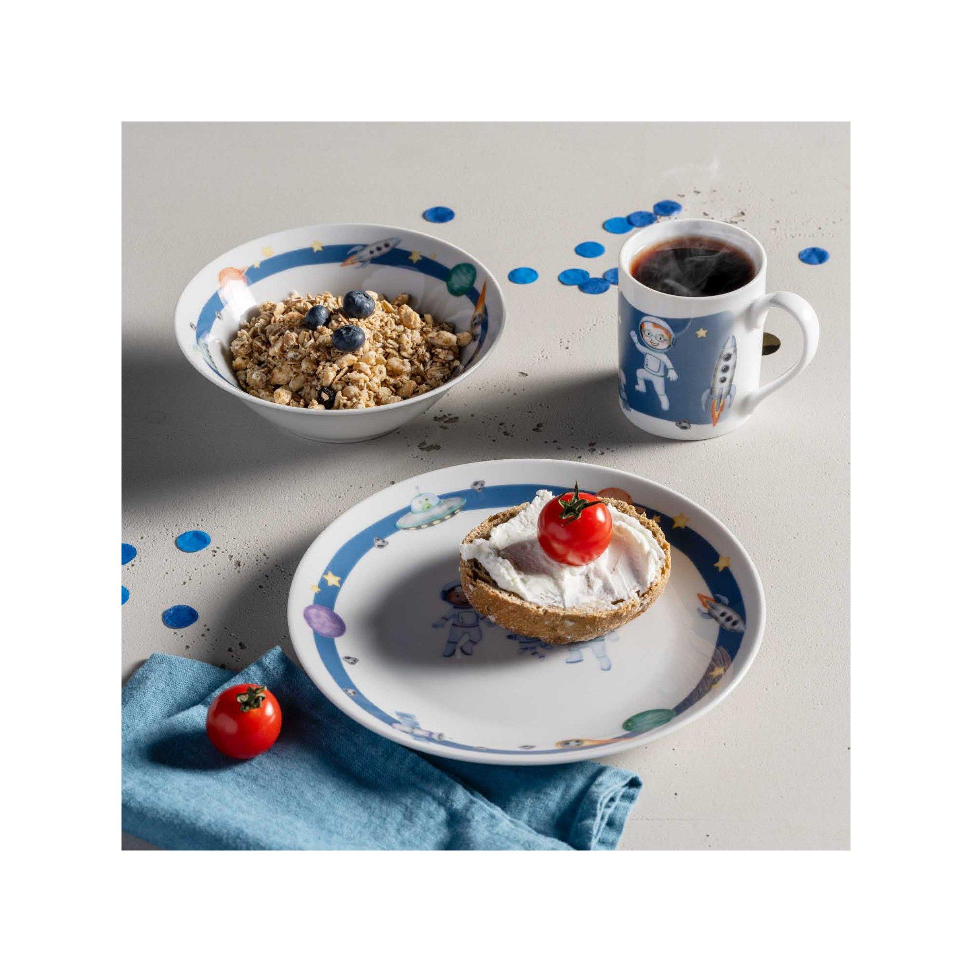 LEONARDO Vaisselle pour enfant, 3 pièces Weltall 