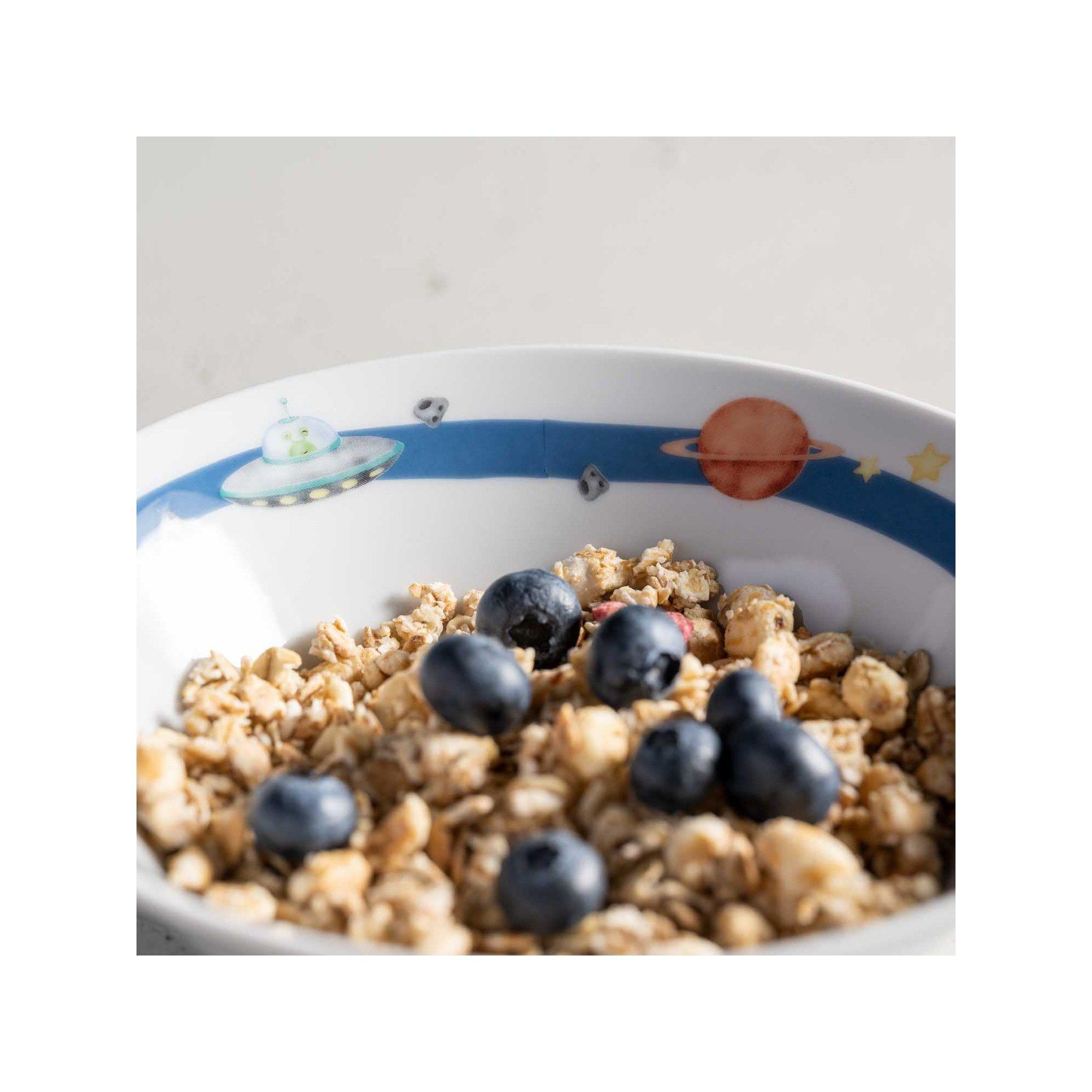 LEONARDO Vaisselle pour enfant, 3 pièces Weltall 