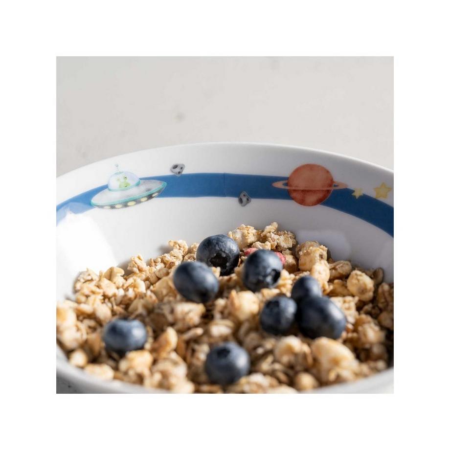 LEONARDO Kindergeschirr, 3-teilig Weltall 