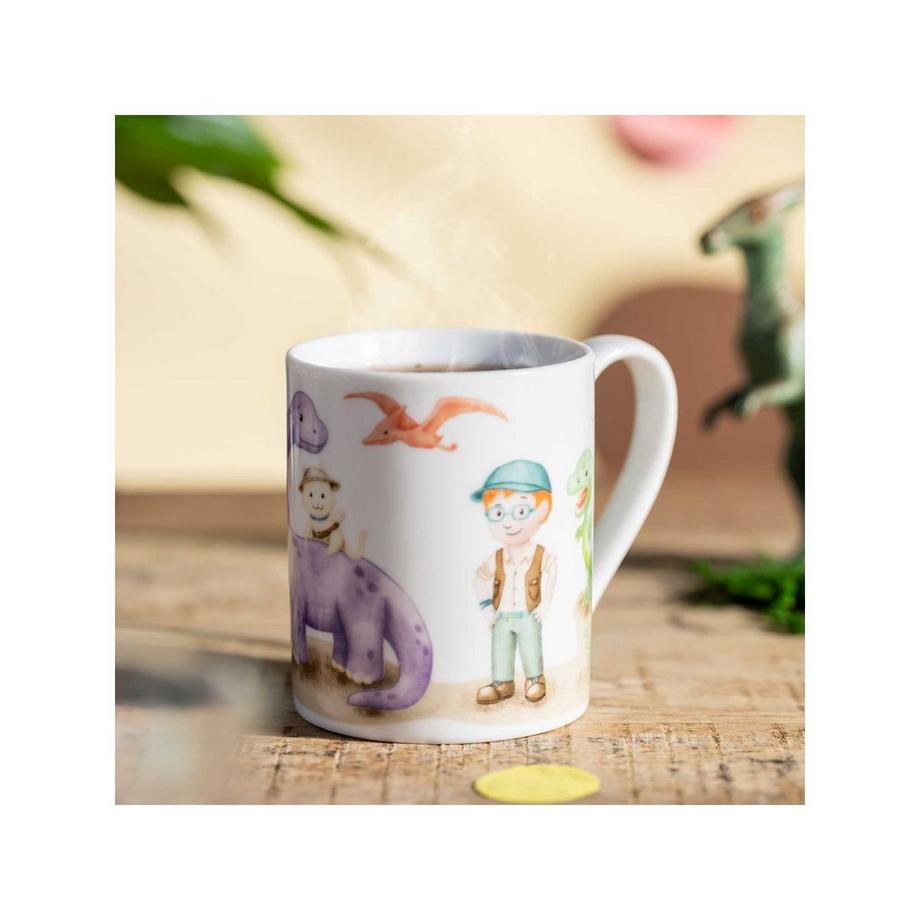 LEONARDO Accessori da tavola per bambini, 3 pezzi Dino 