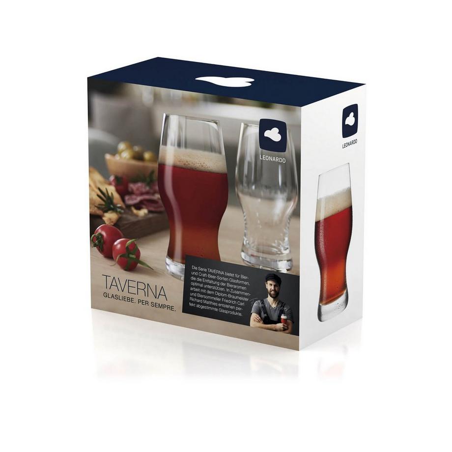 LEONARDO Bierglas 2Stk Taverna 