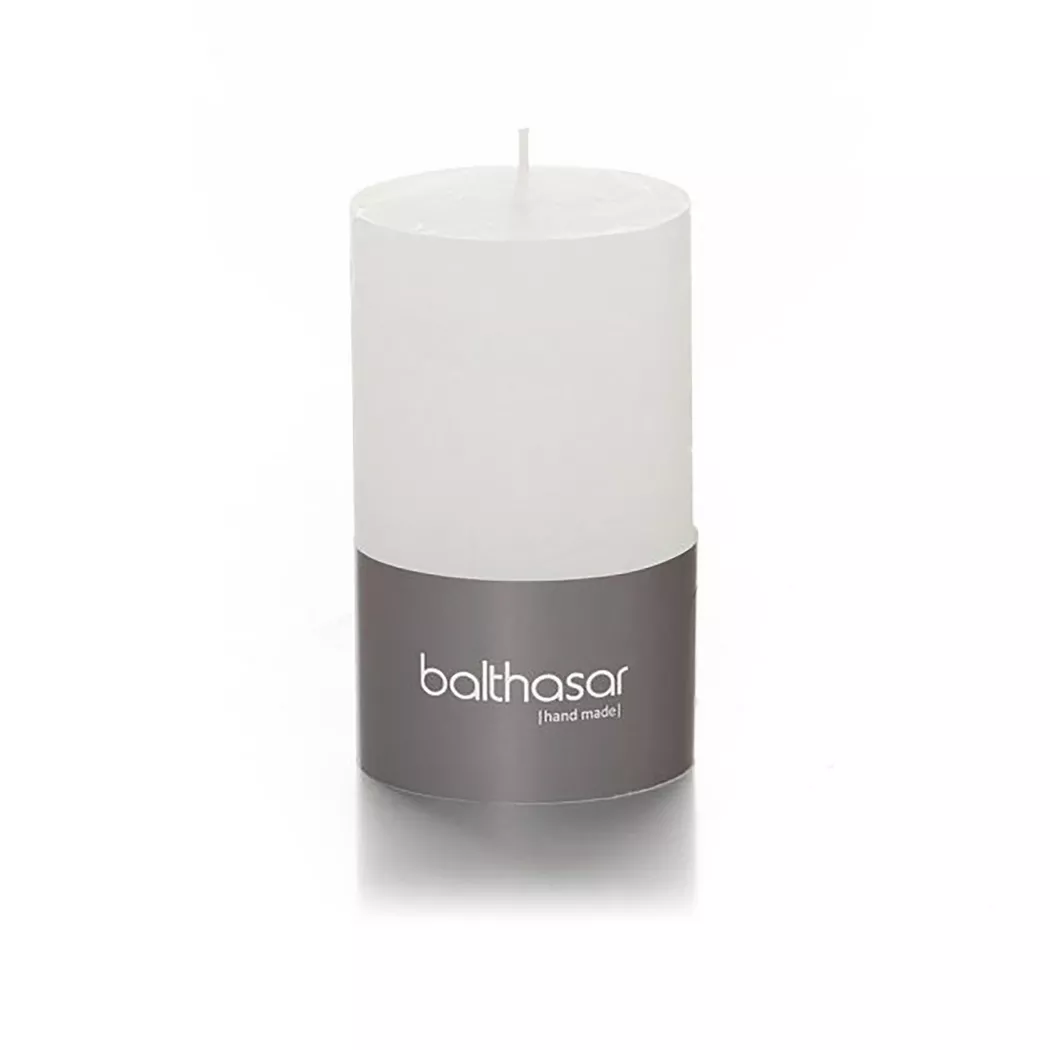 Balthasar - Zylinderkerze, 60X100MM, Weiss