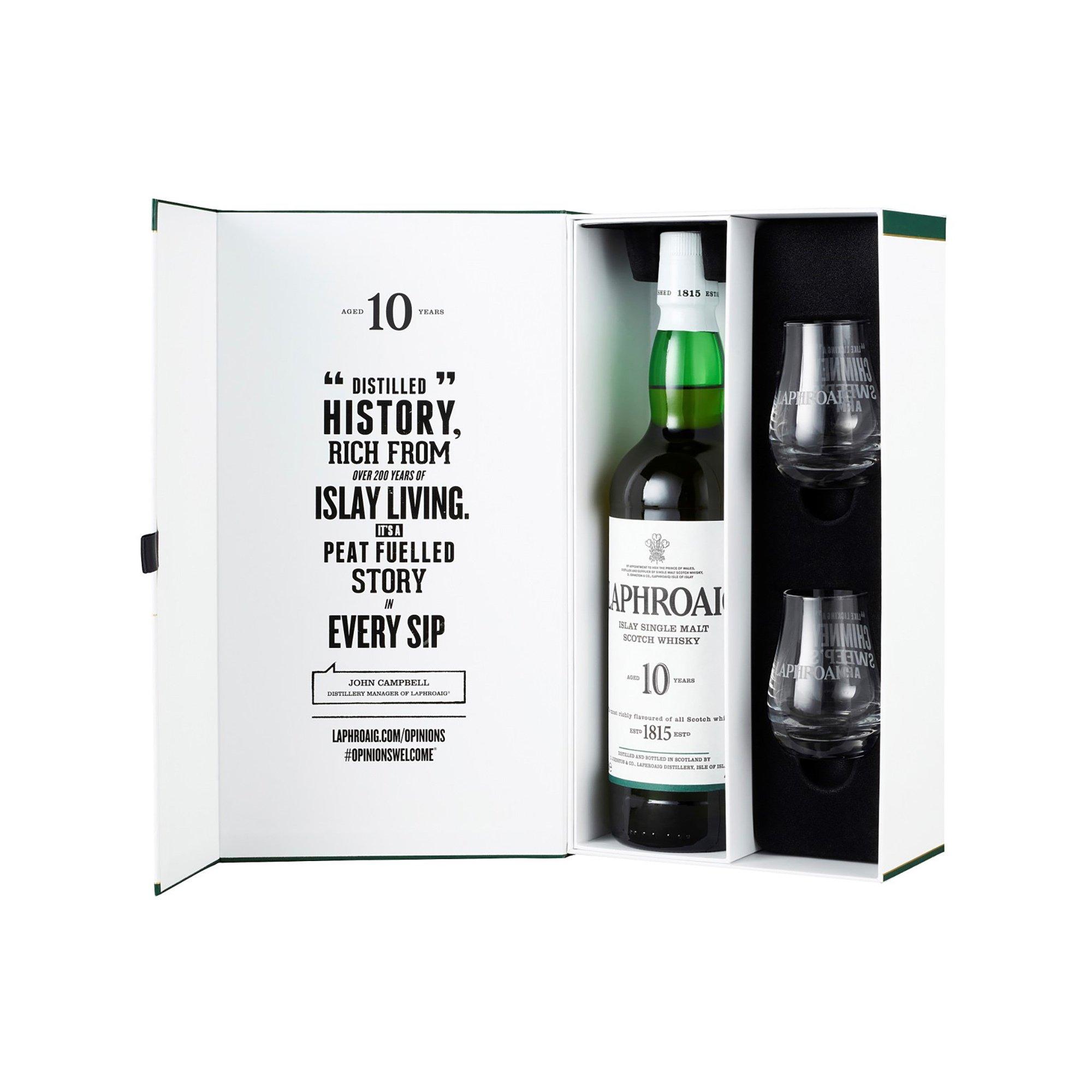 Laphroaig 10 Years Islay Single Malt Scotch  