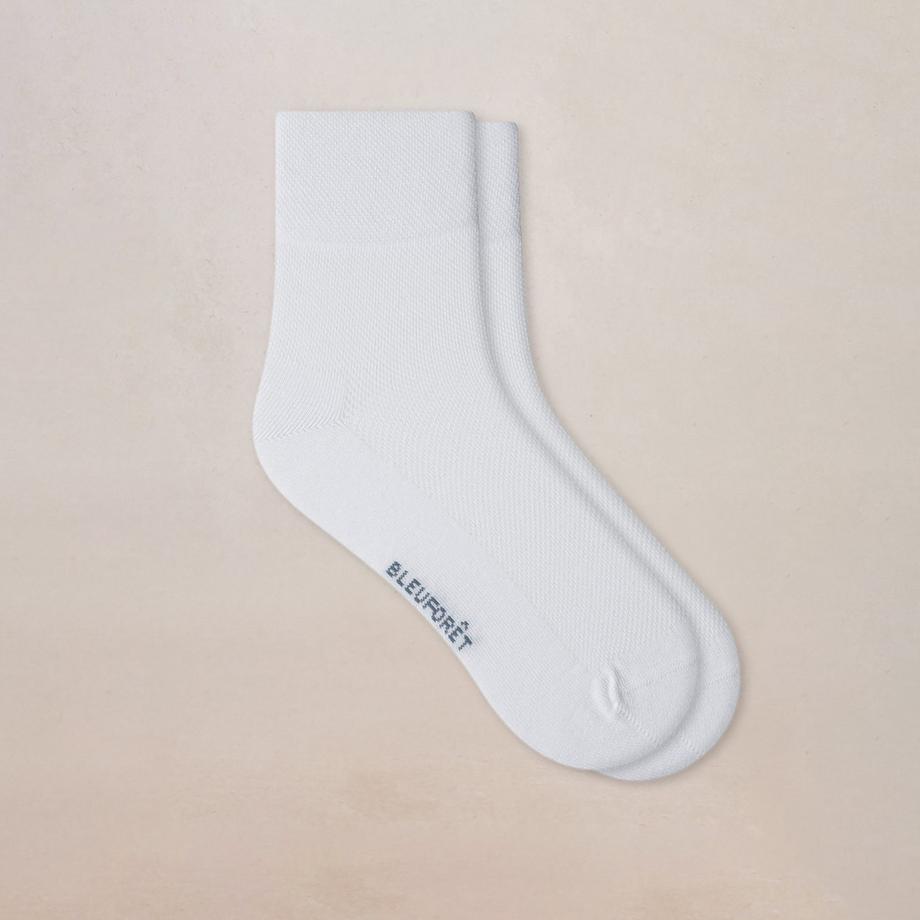 BLEU FORET SOCQUET FIL D'ECOSSE Calze  