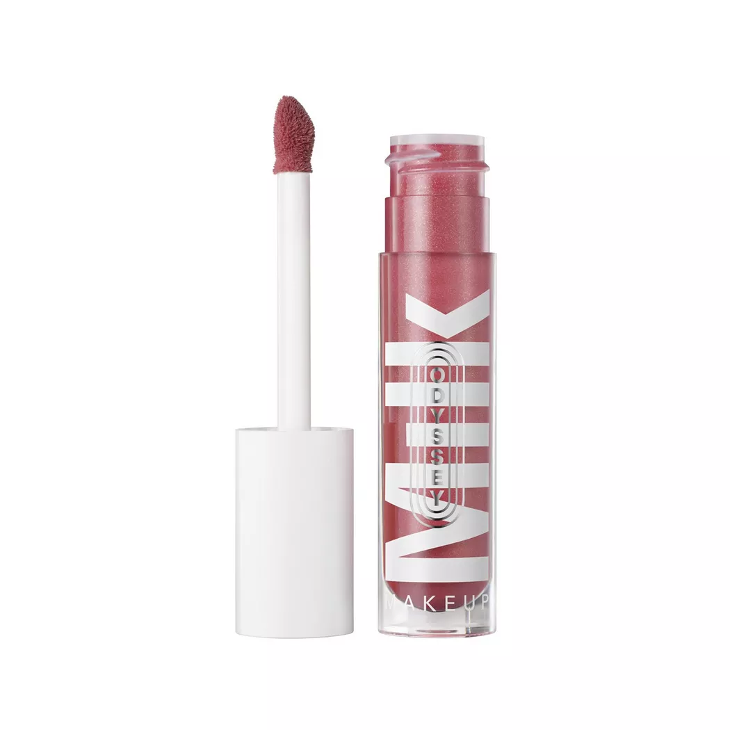 MILK - Odyssey Lip Oil Gloss - Odyssey Lipgloss mit feuchtigkeitsspendendem Trockenöl, 6.5 ml, Trek