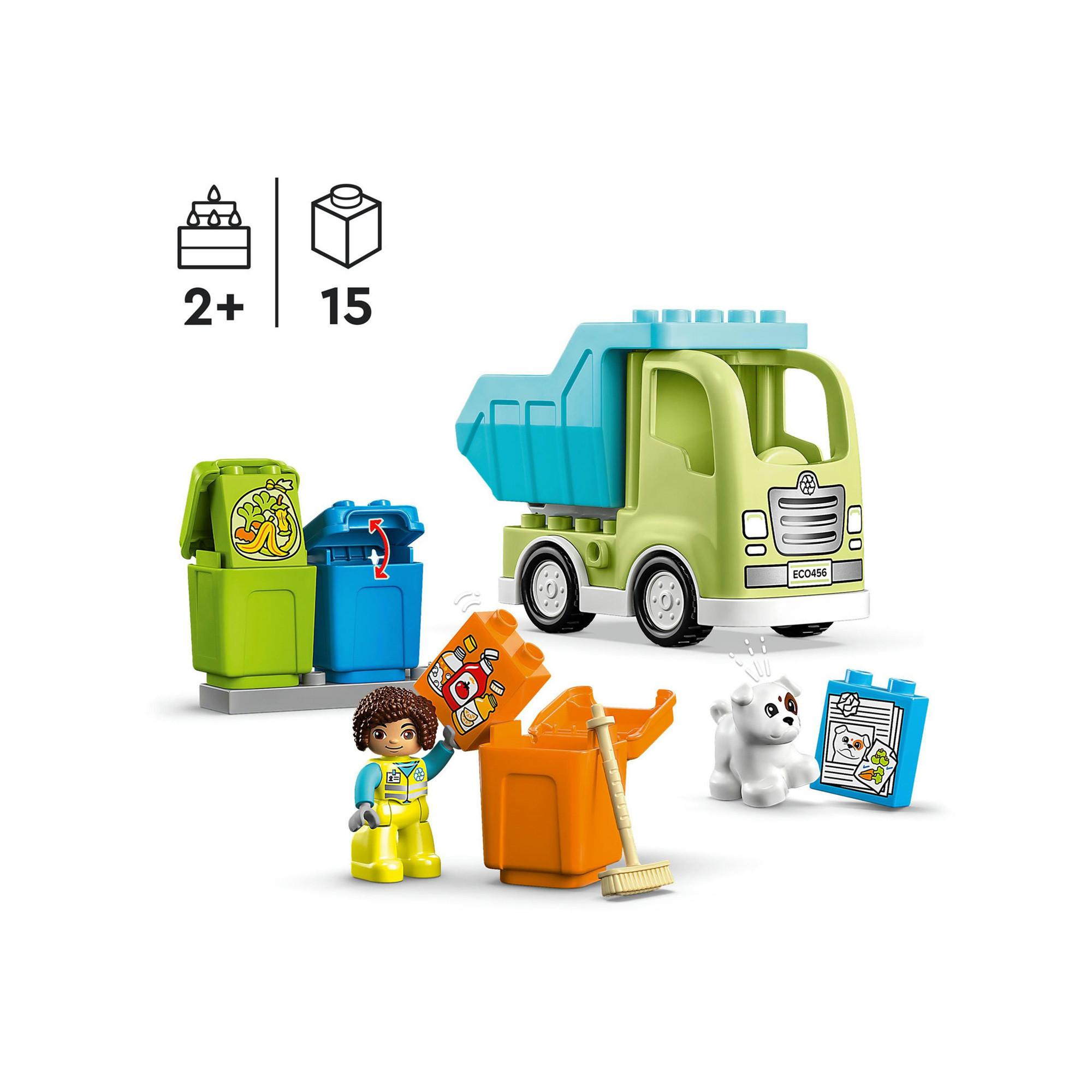 LEGO®  10987 Camion riciclaggio rifiuti 